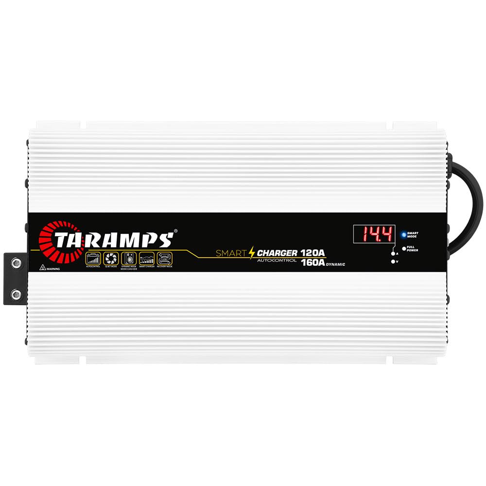 شارژر هوشمند Taramp's 120A برای خودرو، قلم نوشتن، مشکی/مشکی