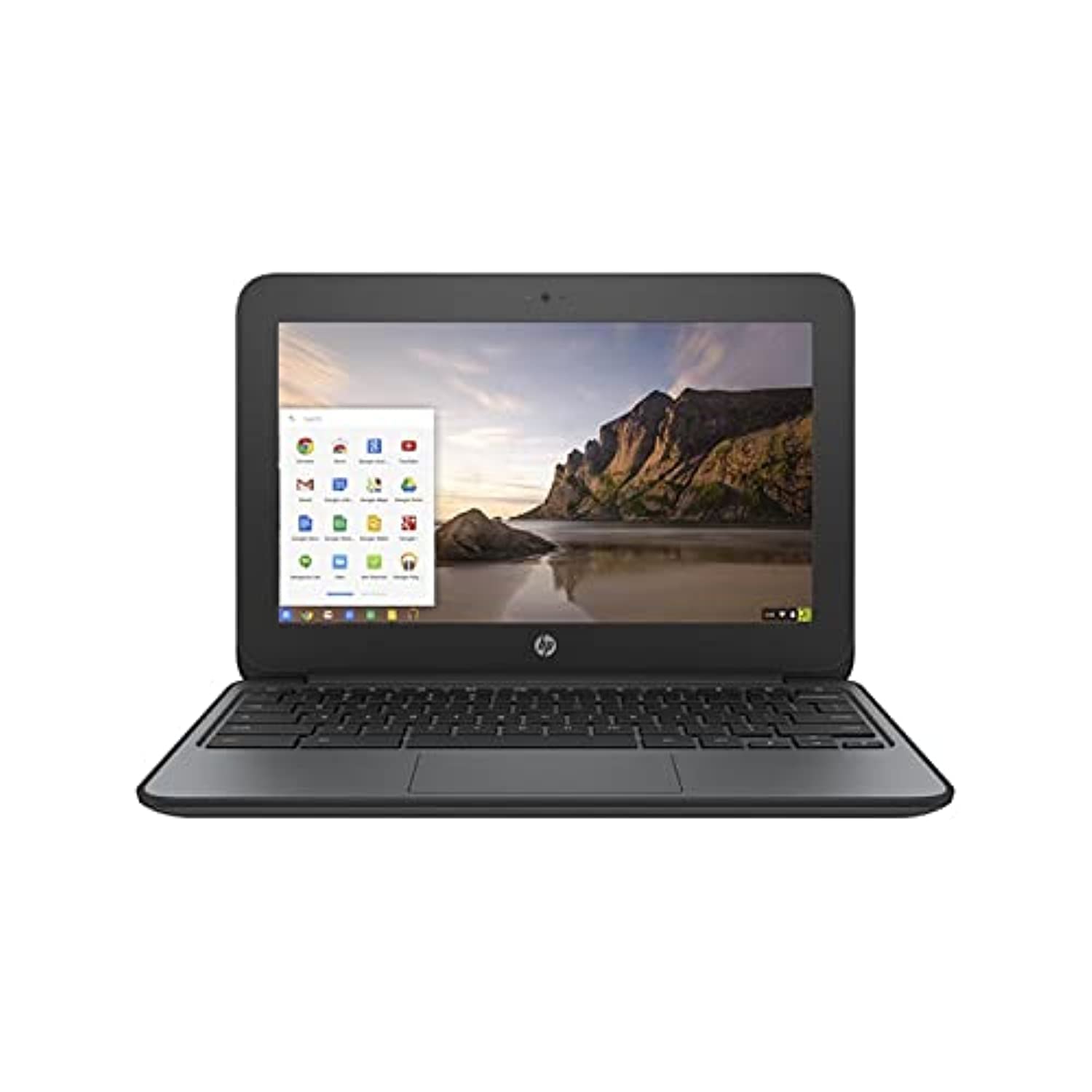 لپ تاپ بازسازی شده اچ‌پی - Chromebook G4 (2015) با نمایش ۱۴ اینچی، پردازنده اینتل سلرون نسل دوم با رم ۴ گیگابایت، حافظه‌ی جامد ۱۶ گیگابایتی، گرافیک اینتل اچ‌دی ۲۵۶ مگابایتی، رنگ مشکی