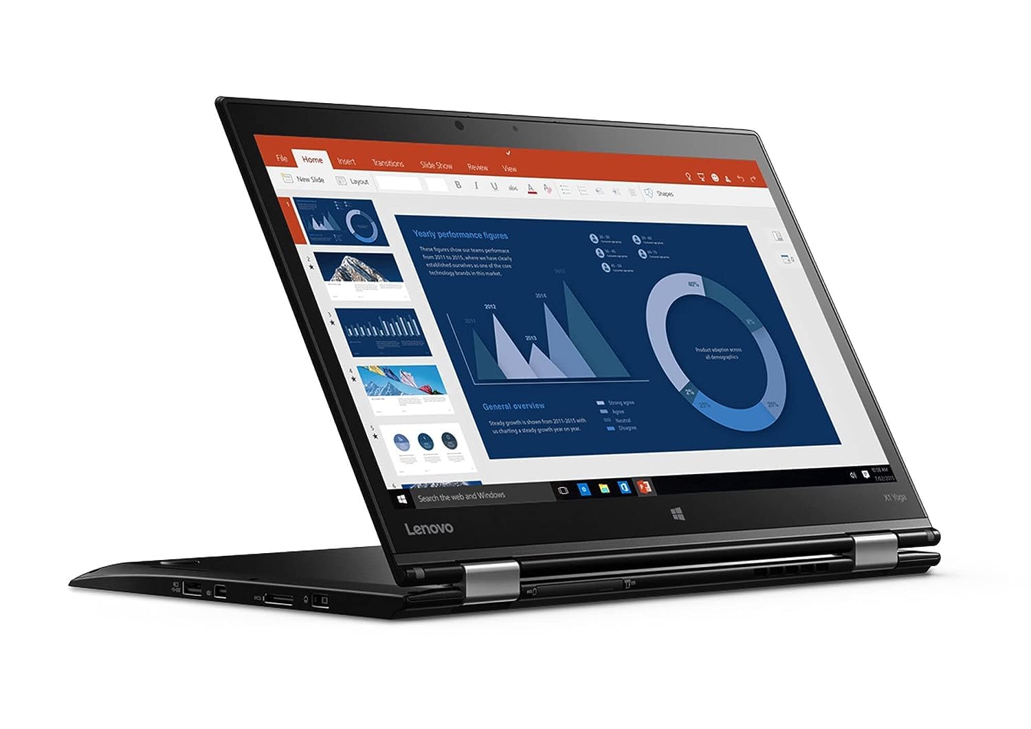 لپ تاپ تجاری Lenovo ThinkPad X1 Yoga بازسازی شده 2 در 1 | پردازنده intel Core i5 نسل هشتم | 8 گیگابایت رم | درایو حالت جامد 256 گیگابایت (SSD) | صفحه نمایش لمسی 14.1 اینچ | ویندوز 10 حرفه ای | بازسازی شده
