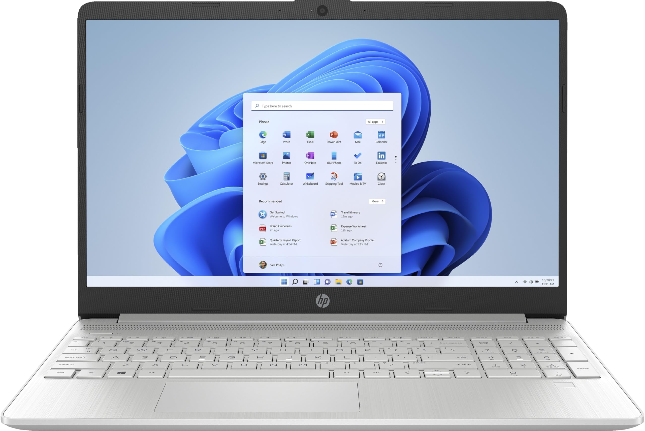 لپ تاپ تجاری جدید HP 2024 با صفحه نمایش 15.6 اینچی FHD، پردازنده Inel Core i5-1235U، رم 16GB DDR4، حافظه داخلی 512GB NVMe SSD، گرافیک Intel Iris Xᶱ، کیبورد با نور پس زمینه، ویندوز 11 رنگ نقره ای طبیعی (ارتقا)