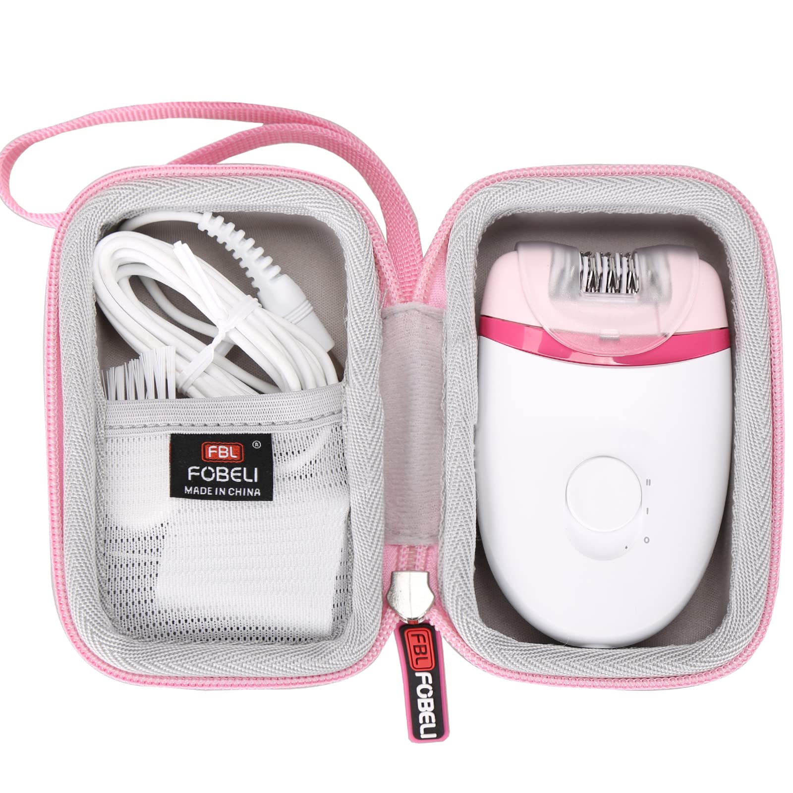 مورد ذخیره‌سازی سخت FBLFOBELI سازگار با حذف مو بدن Philips، مشکی، برای Philips BRE235/04، کوچک