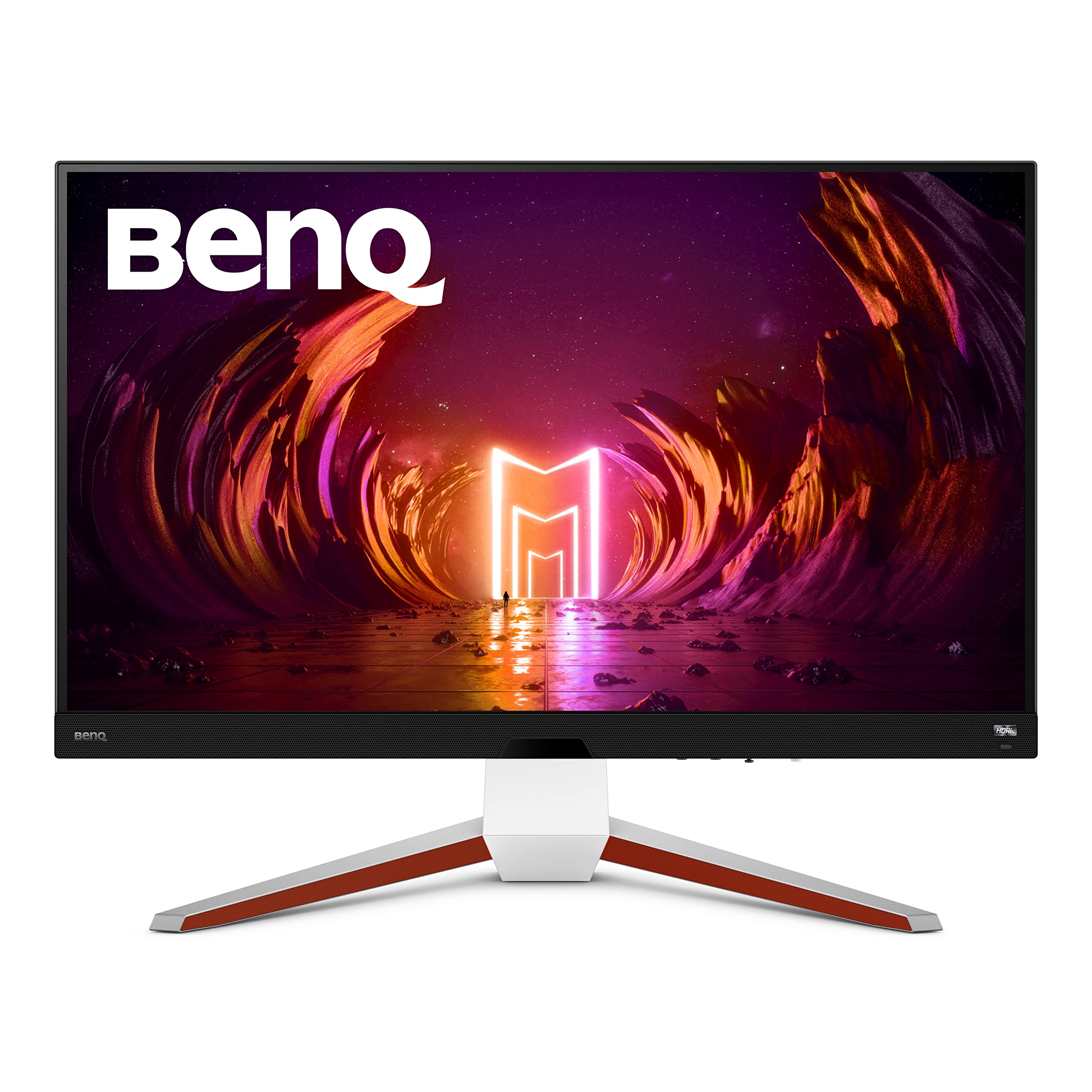 صفحه نمایش بازی بنکیو موبیوز EX3210U 32 اینچ 4K UHD، HDRi، IPS، 144 هرتز 1 میلی‌ثانیه MPRT، FreeSync Premium Pro، سازگار با 4K @120Hz، پوشش 98٪ رنگ P3، بلندگوهای داخلی 2.1 کاناله، مراقبت از چشم، بدون حاشیه 32 اینچ