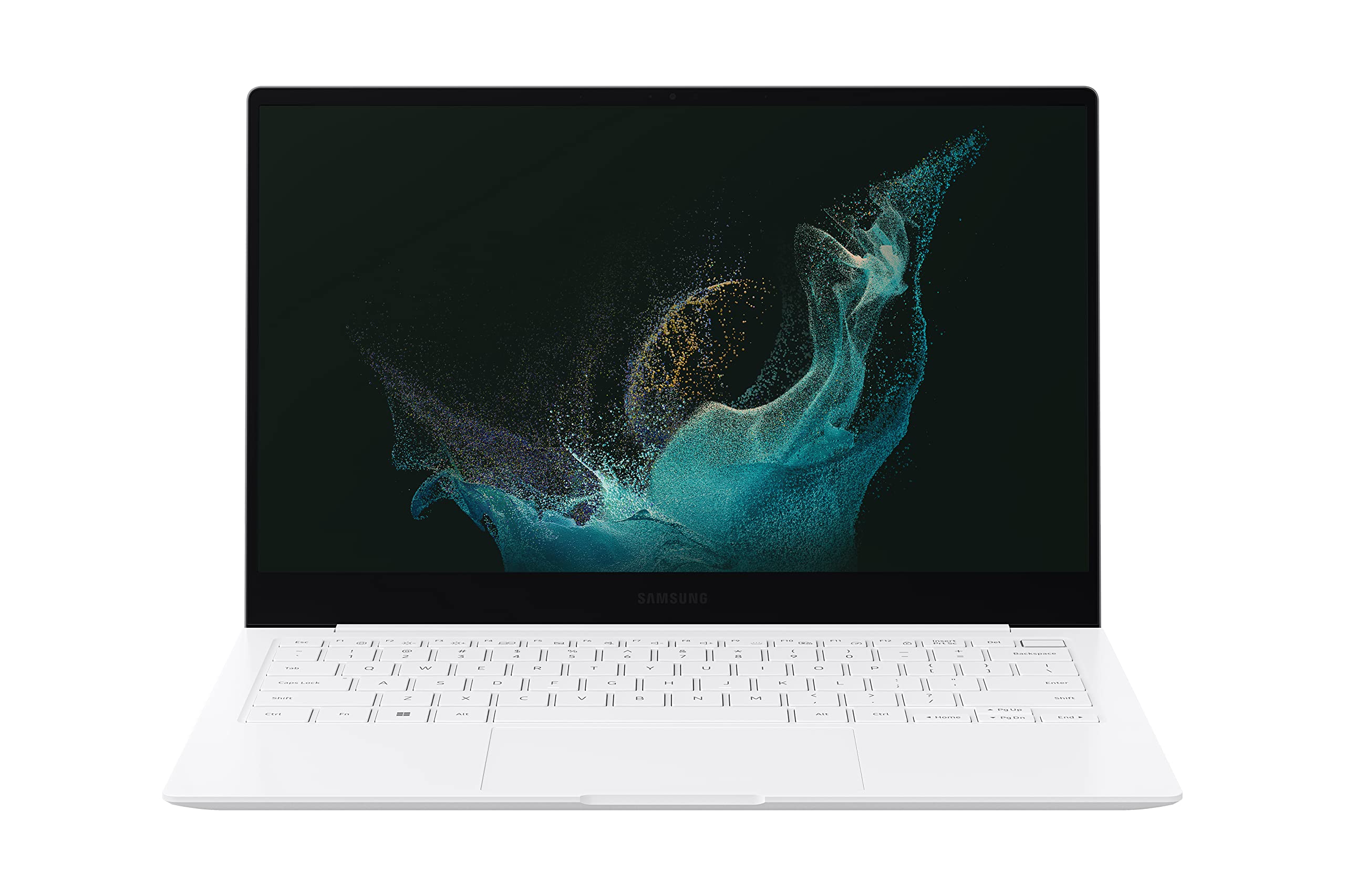 لپ تاپ SAMSUNG Galaxy Book2 Pro 13.3 اینچ با ظرفیت 256 گیگابایت و حافظه رم 8 گیگابایت، پردازنده Intel Core i5 نسل 12 Evo Certified، صفحه نمایش AMOLED، باتری با عمر طولانی، طراحی نازک، سال 2022، نسخه آمریکا، رنگ نقره‌ای 8 گیگابایت حافظه رم و 256 گیگابایت ظرفیت