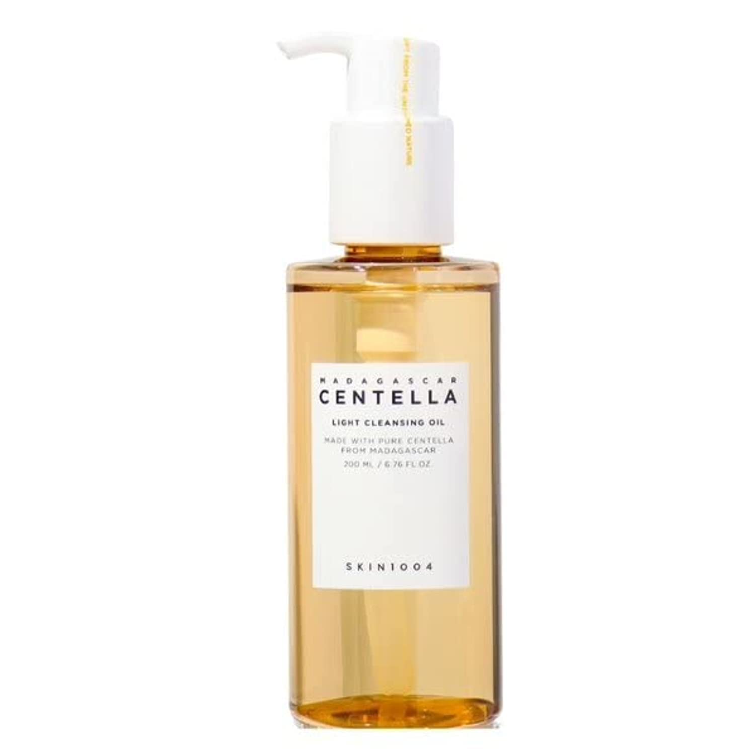 SKIN1004 Madagascar Centella Light Cleansing Oil, 200ml | Deep Cleansing | Gentle and Non-Irritating Formula | Removes Makeup and Impurities | Moisturizes Skin