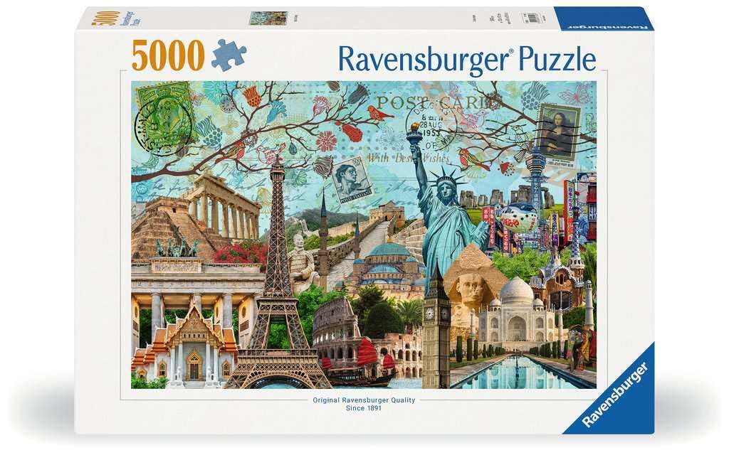 پازل Ravensburger 17118 Big City Collage 5000 تکه