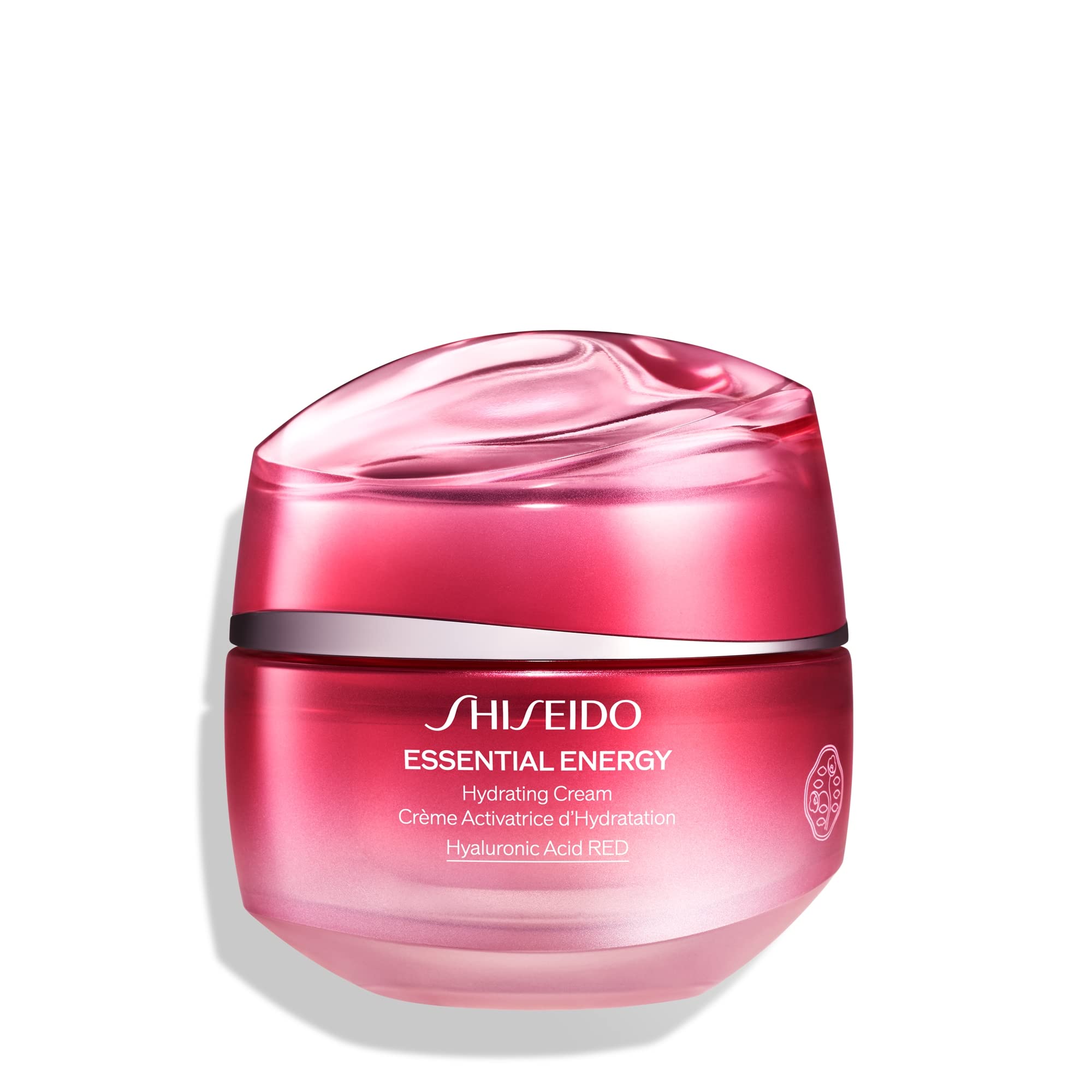 کرم مرطوب‌کننده شیسیدو Essential Energy Hydrating Cream Deep, Intense 24 Hour Moisturizer، 50 میلی‌لیتر 1.69 اونس مایع (بسته یک عدد)