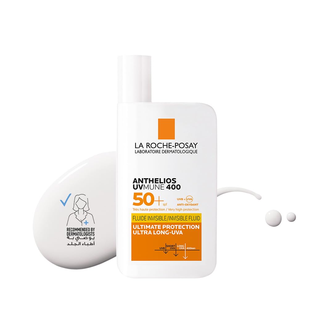ضدآفتاب مخفی آنتلیوس یووم 400 از لا روش پوزی SPF50+ 50 میلی‌لیتر روشن