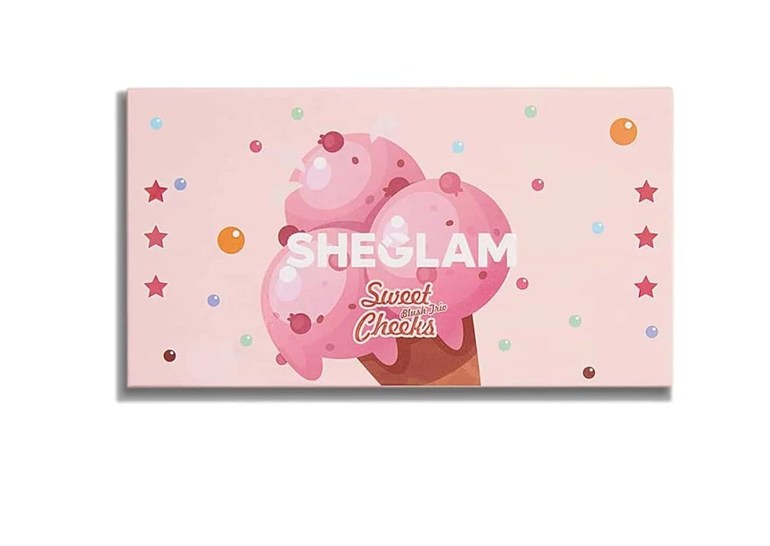 پودر رخوش بخت سه‌تایی SHEGLAM - رژگونه پودری با دوام و پرپیگمنت برای رخ‌های مات بی‌پور، رژگونه روزانه‌ی ماندگار - ENAMORED