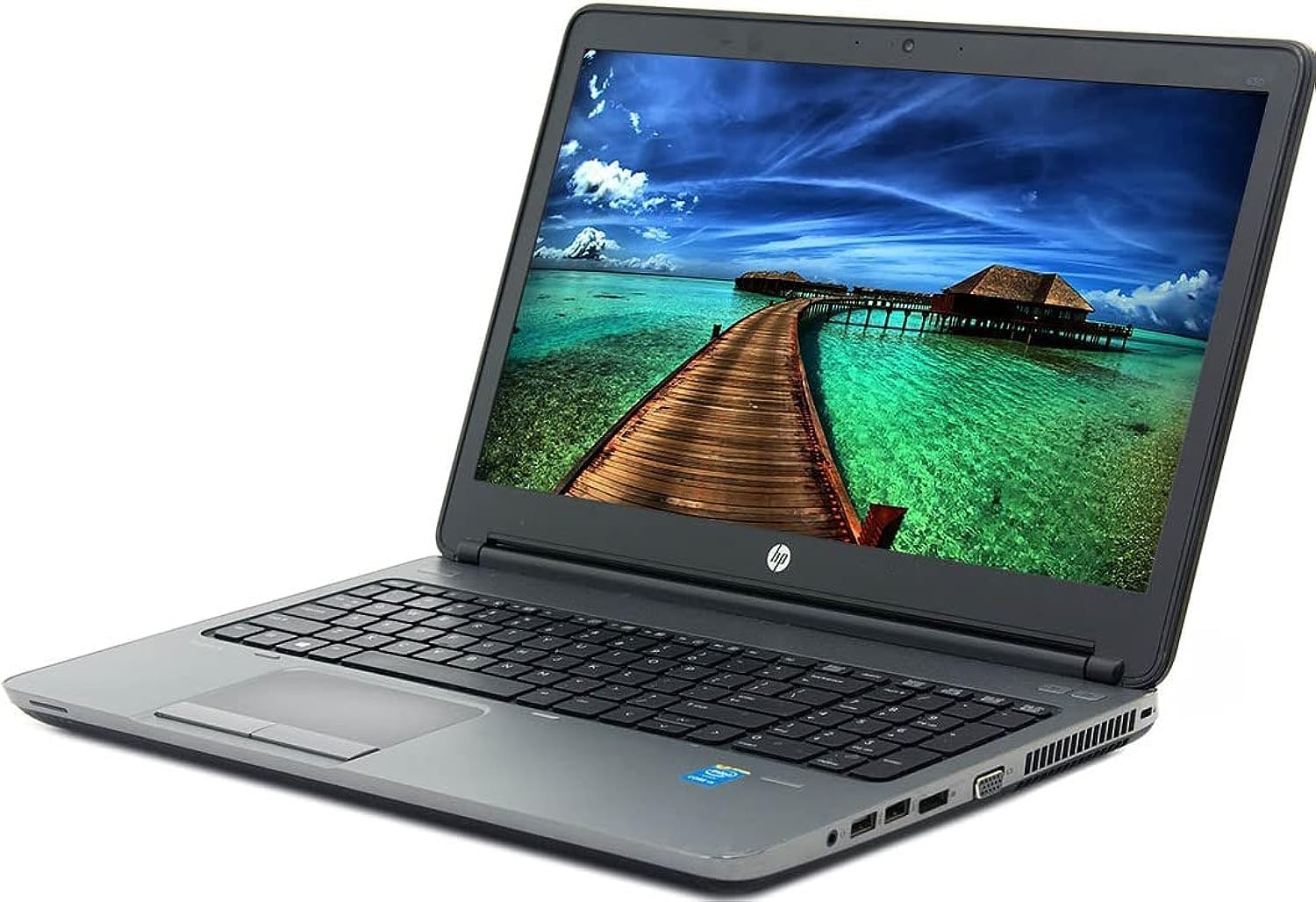 لپ تاپ تجاری HP (بازسازی شده) ProBook 650 G1 با پردازنده Intel Core i5 نسل چهارم، 8GB RAM، 256GB SSD و صفحه نمایش 15.6 اینچ