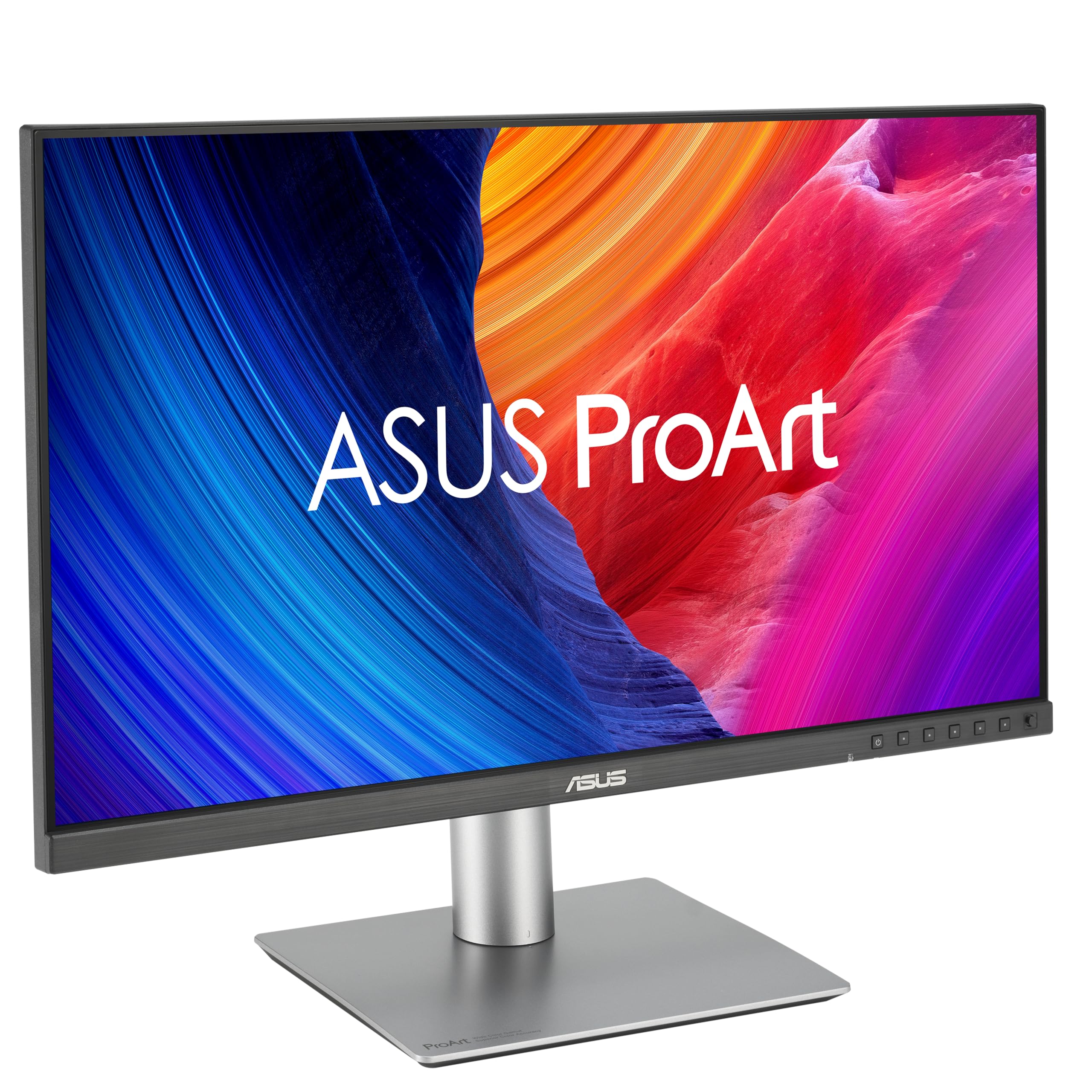 اسوس ProArt PA278CFRV - 27 اینچ وضوح تصویر WQHD مانیتور حرفه ای - نسبت تصویر 16:9 IPS، 2560x1440، 100 هرتز - طراحی ارگونومیک، Pivot، کالمن، دقت رنگ بالا، نمایشگر HDR 400 - زنجیره DP، HDMI، 96 وات USB-C، USB-Hub، بلندگو