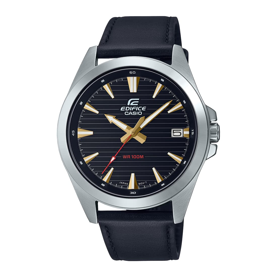 ساعت مچی Casio EFV مشکی / مشکی / طلایی