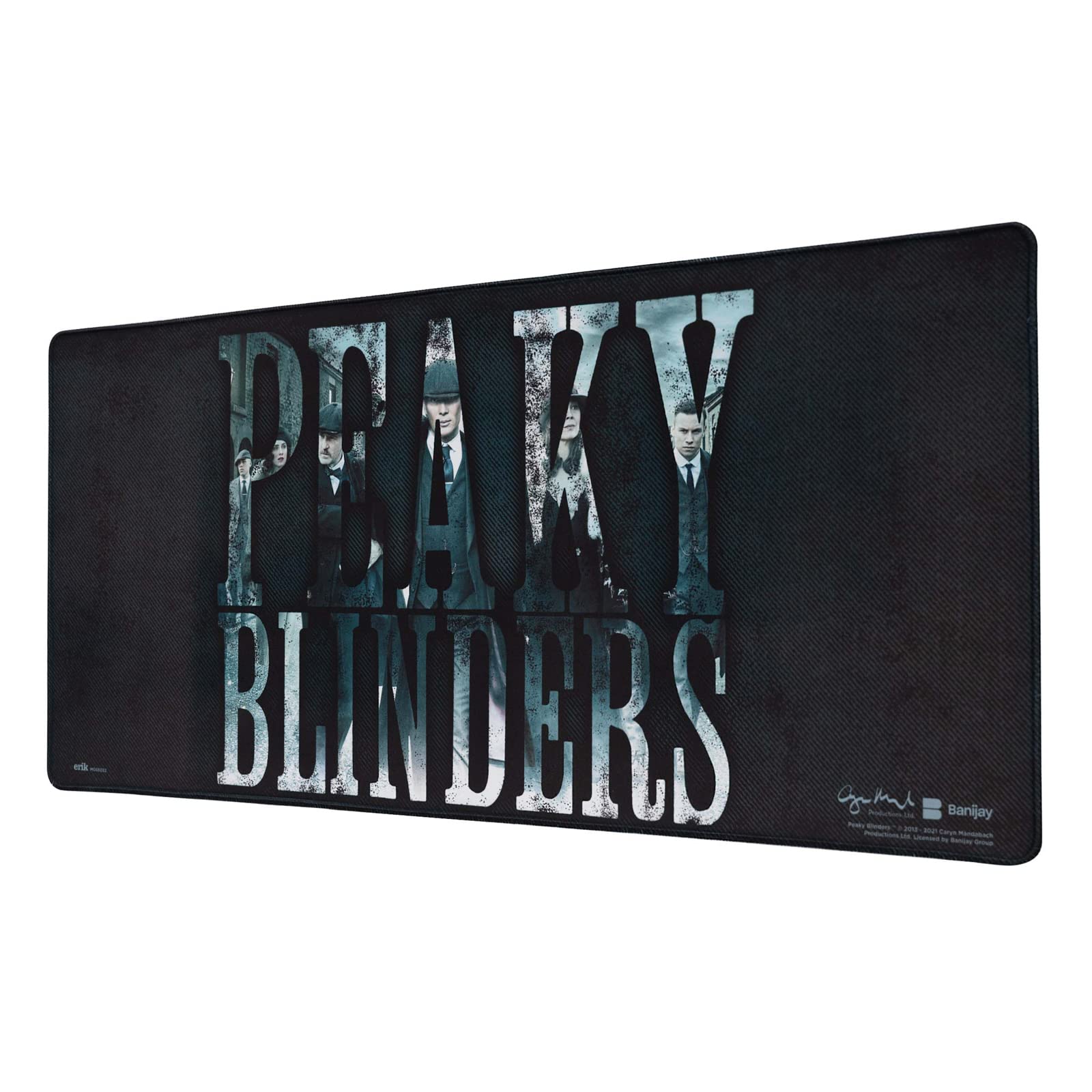 موس‌پد گروپو اریک Peaky Blinders XXL - میز پد - 31.5 اینچ x 13.78 اینچ پایه لاستیکی ضد لغزش موس‌پد، موس‌پد بازی، مت موس کیبورد - هدایا Peaky Blinders