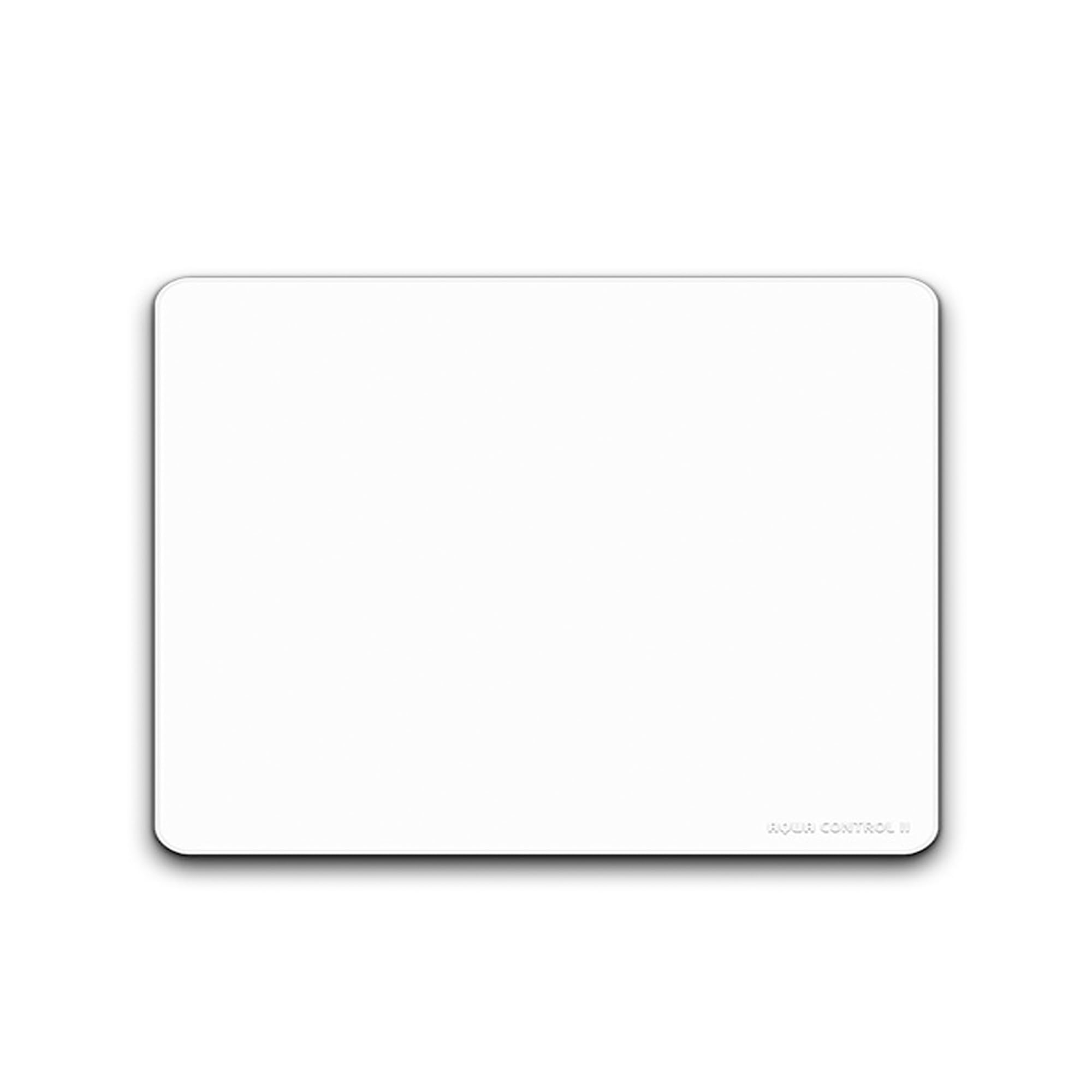 موس‌پد بازی X-Raypad Aqua Control 2، موس‌پد دقت بالا با سرعت و کنترل عالی، طراحی شده برای بازیکنان FPS با نیازهای پایین DPI، سفید با ابعاد 360*300*4 میلی‌متر.