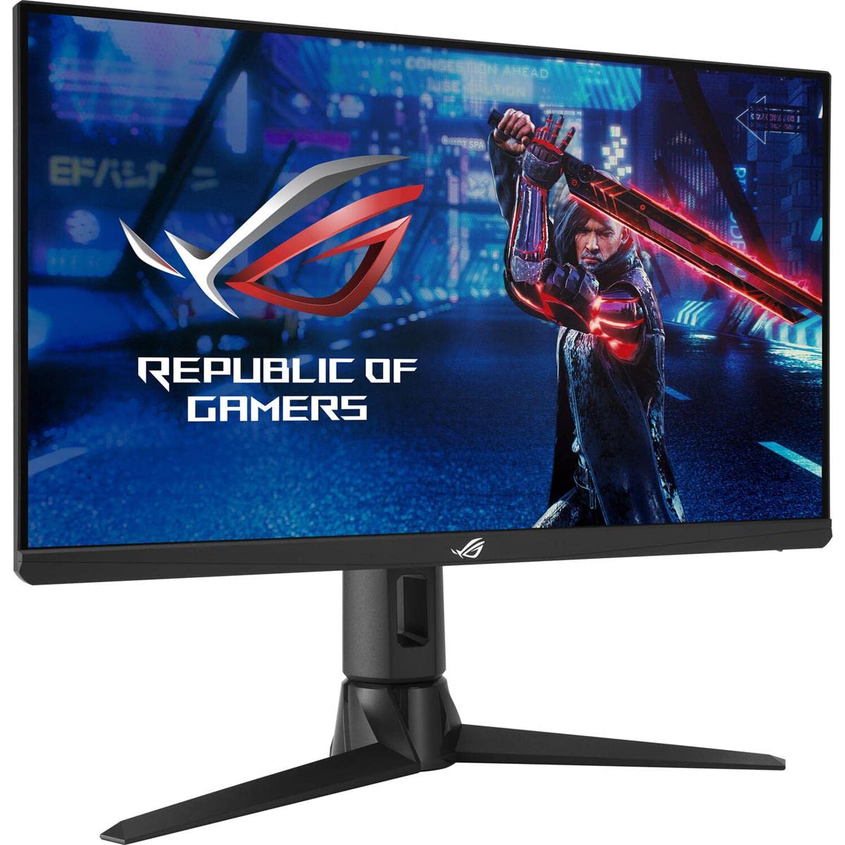 مانیتور بازی ASUS ROG Strix 24.5 اینچ 1080P (XG256Q) - Full HD، IPS سریع، 180Hz، 1ms، سازگار با G-Sync/FreeSync، DisplayPort، HDMI، DisplayHDR400، مشکی مانیتور 24.5 اینچ FHD 180Hz G-SYNC