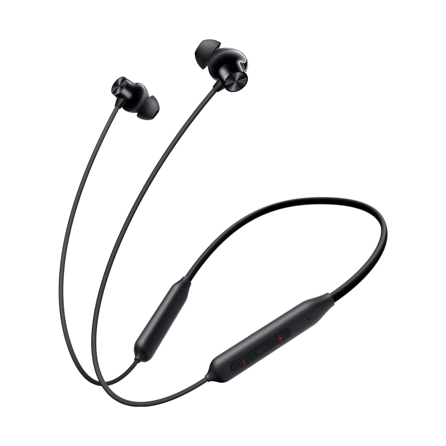 OnePlus Bullets Wireless Z2 بلوتوث 5.0 در گوشهایی، باس بمبی - رانندگان 12.4 میلی متری، عمر باتری 30 ساعت (مشکی جادویی)