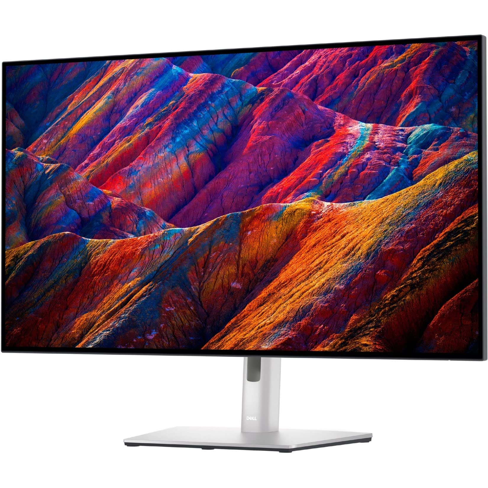 مانیتور مایع بلندگوی UltraSharp U3223QE 31.5 اینچ 4K UHD WLED - 16:9 - مشکی، نقره‌ای 75Hz