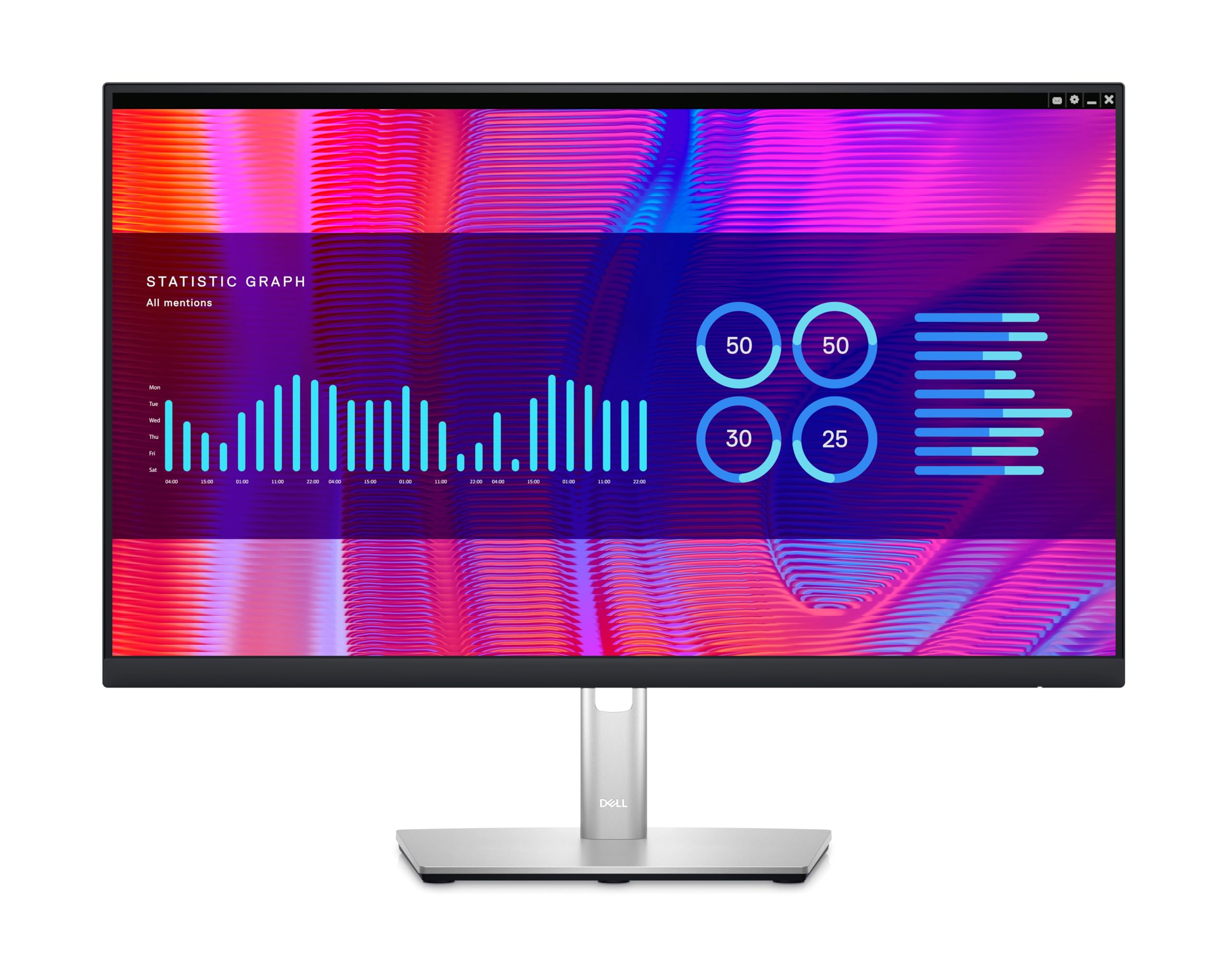 مانیتور DELL P Series 24 USBC Hub P2423DE
