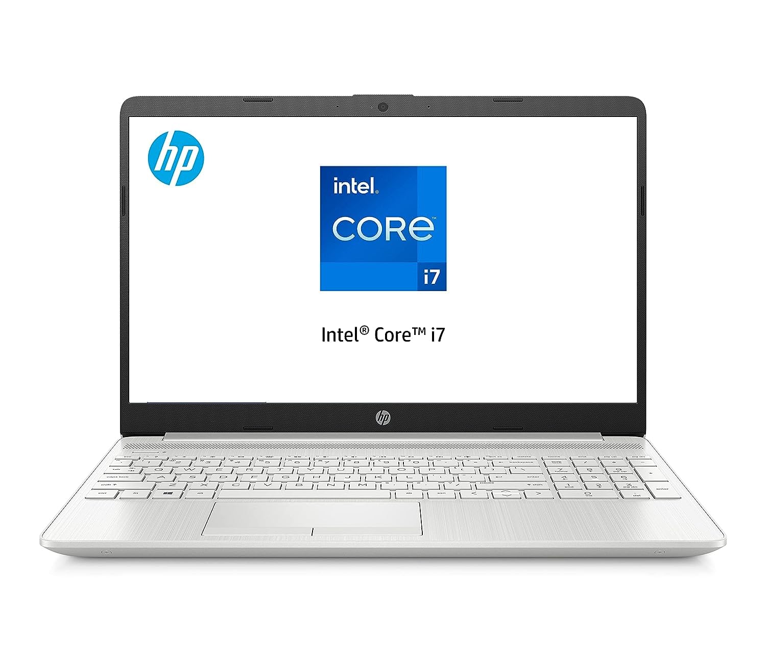 لپ تاپ HP 15-dw3145ne، صفحه نمایش 15.6 اینچی FHD، پردازنده Intel® Core™ i7 نسل 11، 16 گیگابایت رم، 512 گیگابایت حافظه SSD، گرافیک Intel® Iris® Xᵉ، ویندوز 11، صفحه کلید دو زبانه عربی-انگلیسی، رنگ نقره ای طبیعی - 593B1EA (ارتقا یافته)