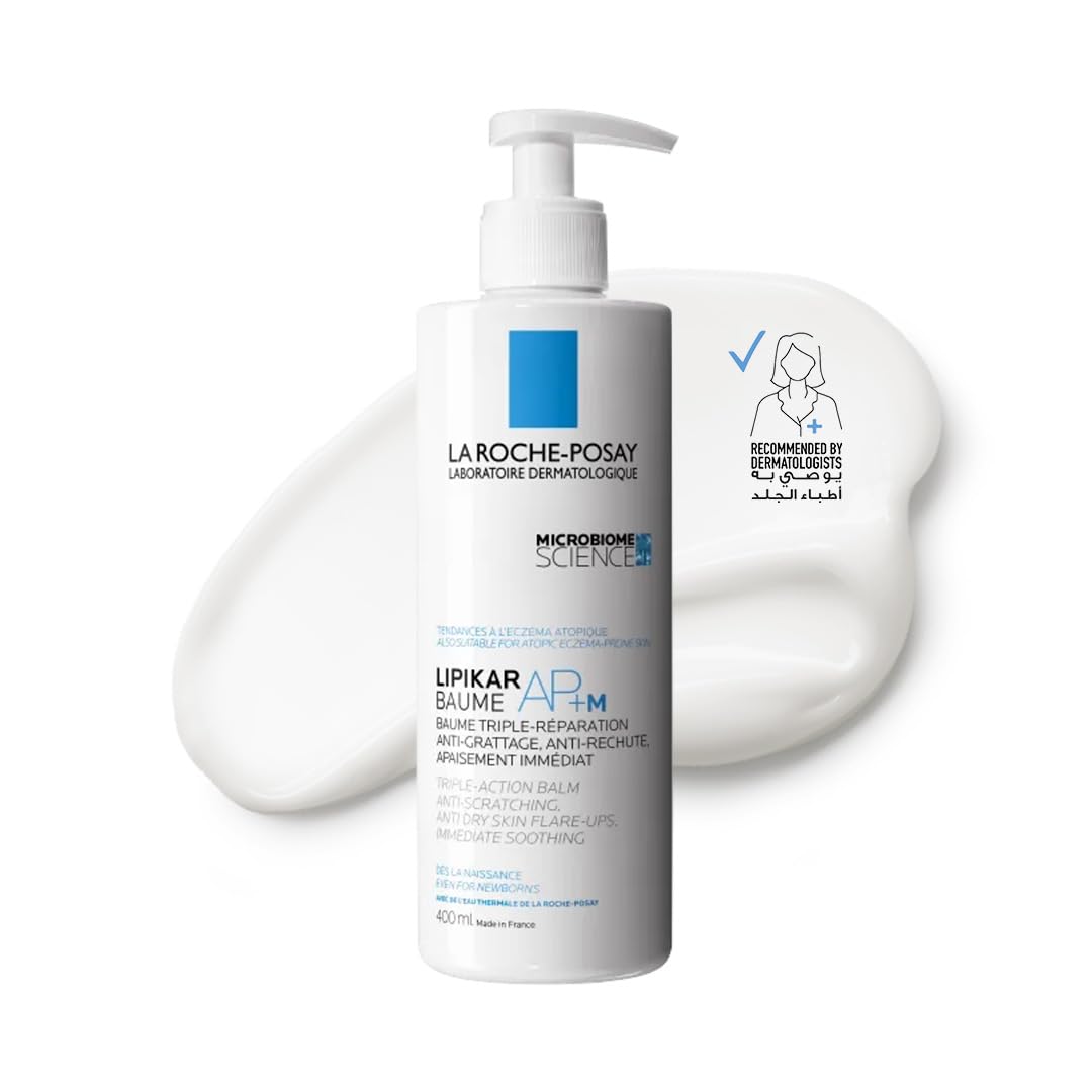 کرم مرطوب‌کننده La Roche-Posay Lipikar Baume AP+M برای پوست خشک و حساس به اگزما 400 میلی‌لیتر