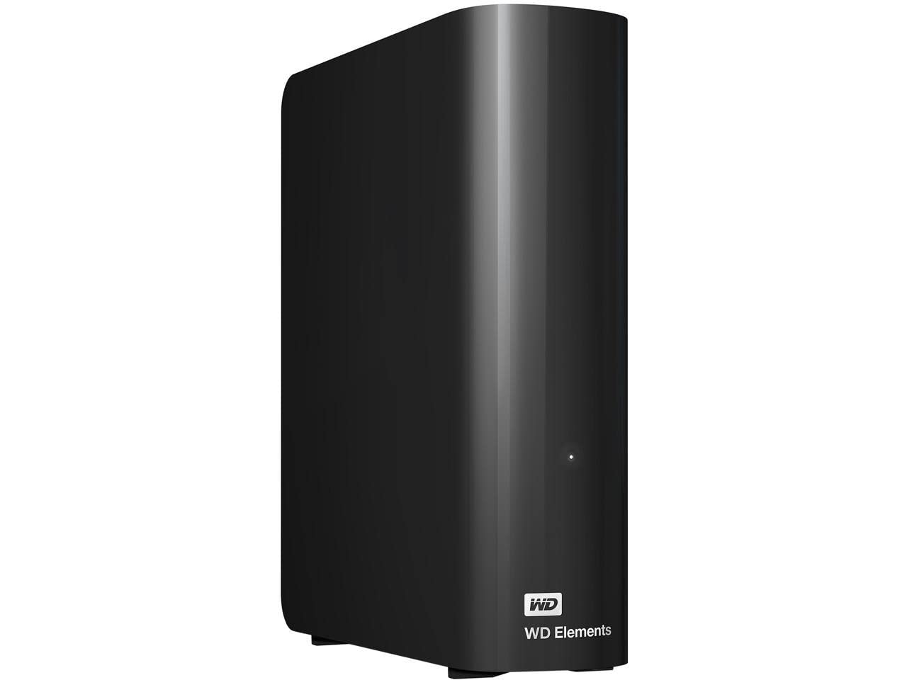 Western Digital 20TB WD Elements Desktop External Hard Drive، یک هارد دیسک خارجی USB 3.0 برای ذخیره‌سازی Plug and Play WDBWLG0200HBK NESN، هارد دیسک 20TB Desktop سیاه.