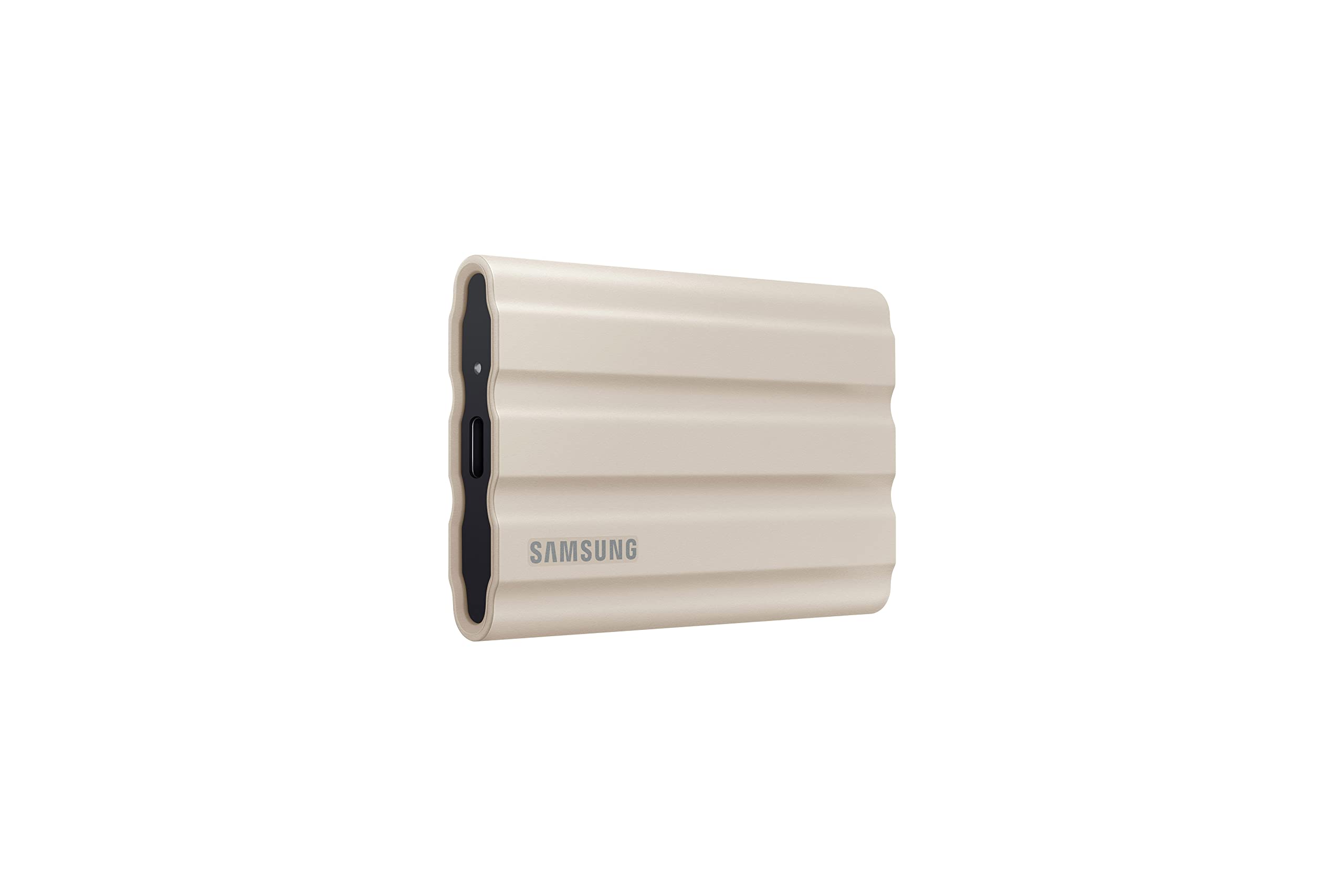SAMSUNG T7 Shield 1TB SSD، بژ مدل MU-PE1T0K/AM، حافظه جانبی از نوع T7 Shield SSD به ظرفیت 1 ترابایت
