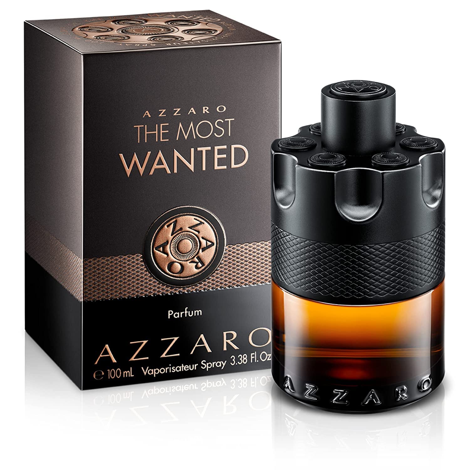 عطر Azzaro Men's The Most Wanted، سیاه، ۳.۳۸ اونس، ۱۰۰ میلی لیتر