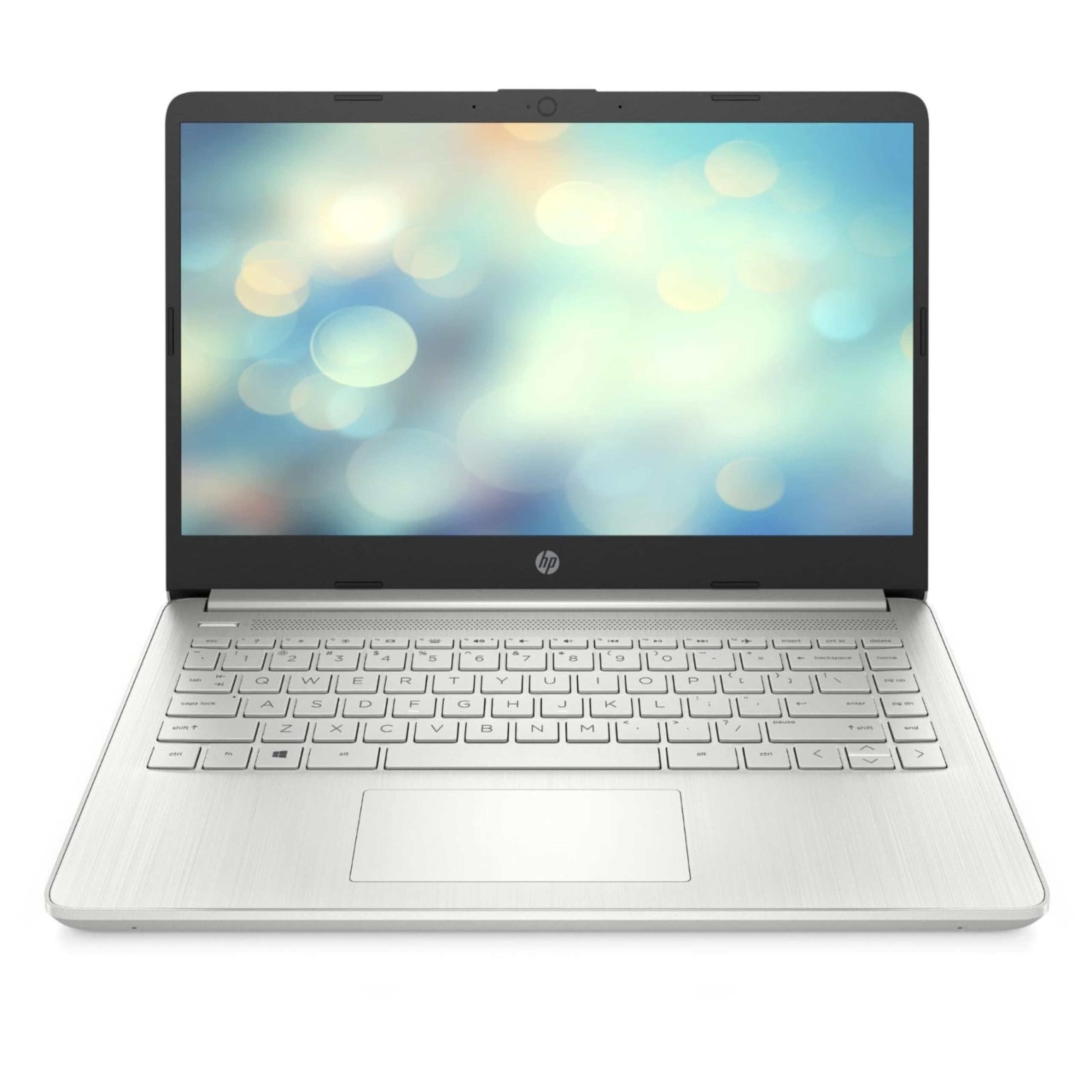 لپتاپ باریک 14 اینچی جدیدترین مدل سال 2024، با پردازنده Intel Pentium Silver N5030، 4 گیگابایت رم DDR4، 256 گیگابایت حافظه داخلی SSD NVMe، گرافیک Intel UHD 605، نمایشگر لمسی HD 14 اینچی، صفحه کلید با نور پس زمینه و ویندوز 11 (نقره ای) (ارتقا یافته)
