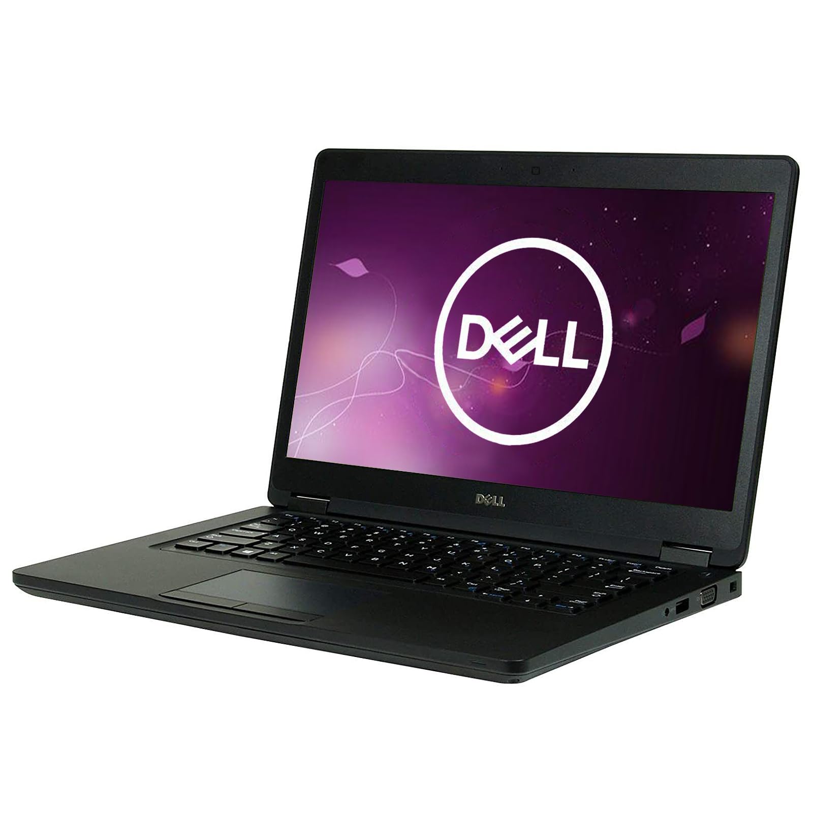 دل- لپ تاپ کسب و کار لتیتود 5480، 14 اینچ اچ‌دی، Intel Core نسل 7 ای5-7300U، 8 گیگابایت DDR4، 256 گیگابایت SSD، وب‌کم، ویندوز 10 پرو (بازسازی شده)، مشکی