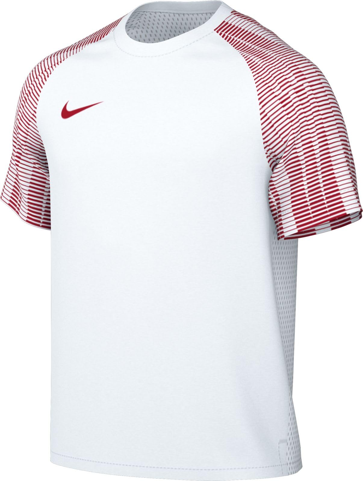 پیراهن Nike Men's M Nk Df Academy Jsy Ss در سایز L رنگ سفید/قرمز دانشگاهی/قرمز دانشگاهی