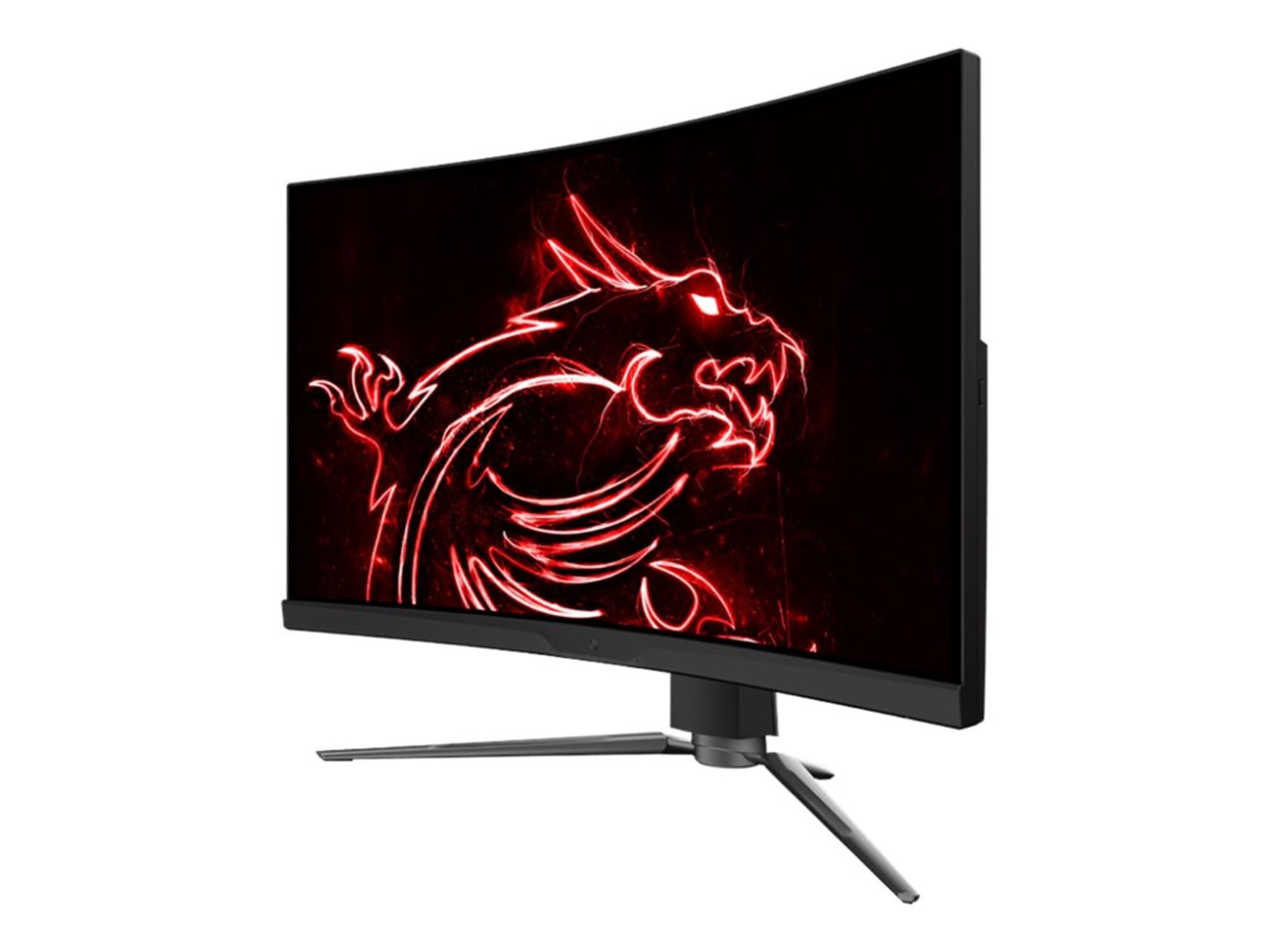 مانیتور بازی چرخشی 1000R قوس دار MSI 27 اینچ QHD کوانتوم دات HDR400 RGB LED ضد درخشش با بارزی بسیار کم 1ms نرخ تازه سازی 165Hz فری سینک پریمیوم ارتفاع قابل تنظیم مدل MPG ARTYMIS 273CQR QD