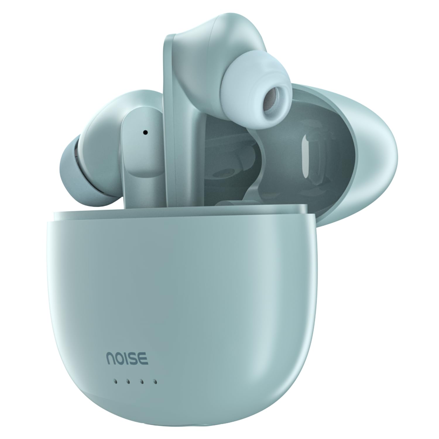 هدفون بی‌سیم واقعی Noise Buds VS104 با 45 ساعت پخش، چهار میکروفن با ENC، شارژ سریع (10 دقیقه=200 دقیقه)، درایور 13 میلی‌متری، کم تأخیر، بلوتوث v5.2 (سبز نعنایی)