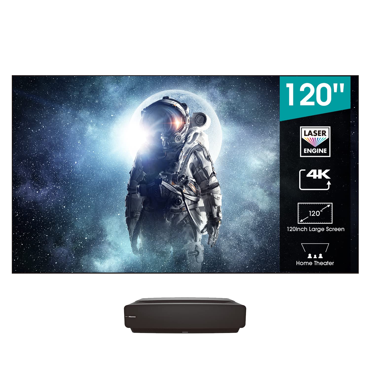 تلویزیون لیزر هوشمند Hisense 120 اینچ مدل 120L5