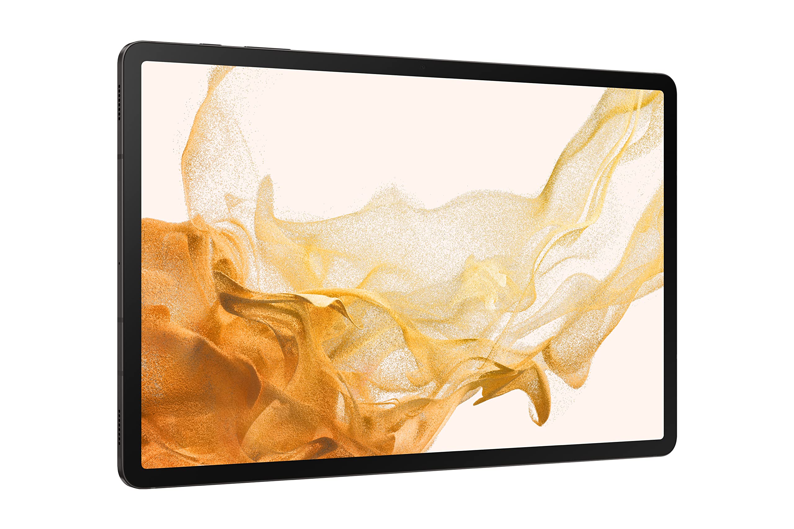 تبلت اندروید سامسونگ Galaxy Tab S8+ 5G LTE US Cellular، با صفحه نمایش AMOLED بزرگ 12.4 اینچ، ظرفیت 128 گیگابایت، Wi-Fi 6E، دوربین اولترا واید، قلم S همراه، باتری با عمر طولانی، رنگ گرافیتی - SM-X808UZAAUSC S8+ US Cellular Graphite 128 گیگابایت