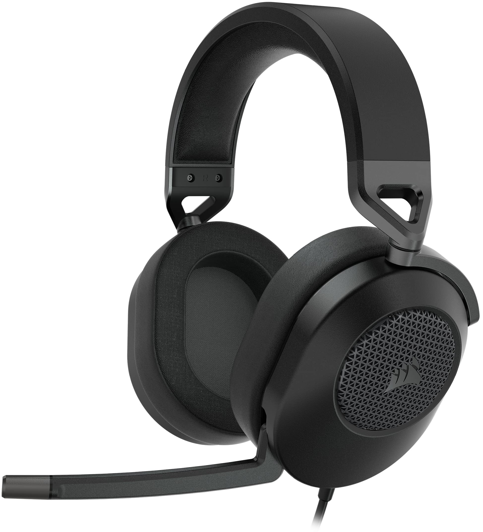هدست بازی سیمی Corsair HS65 SURROUND - کربن بزرگ