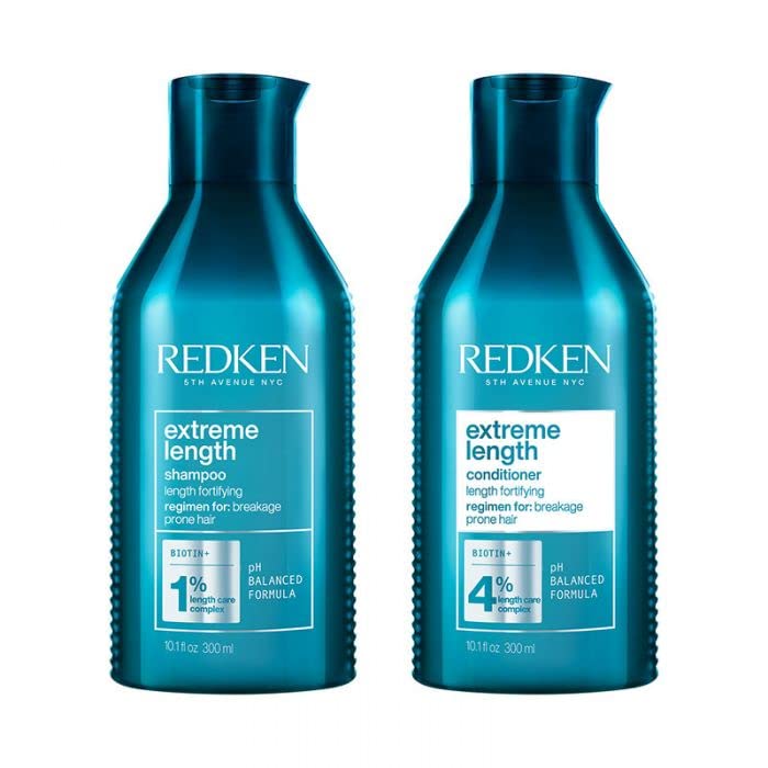 شامپو و کاندیشنر Redken Extreme Length به حجم ۳۰۰ میلی‌لیتر با هم