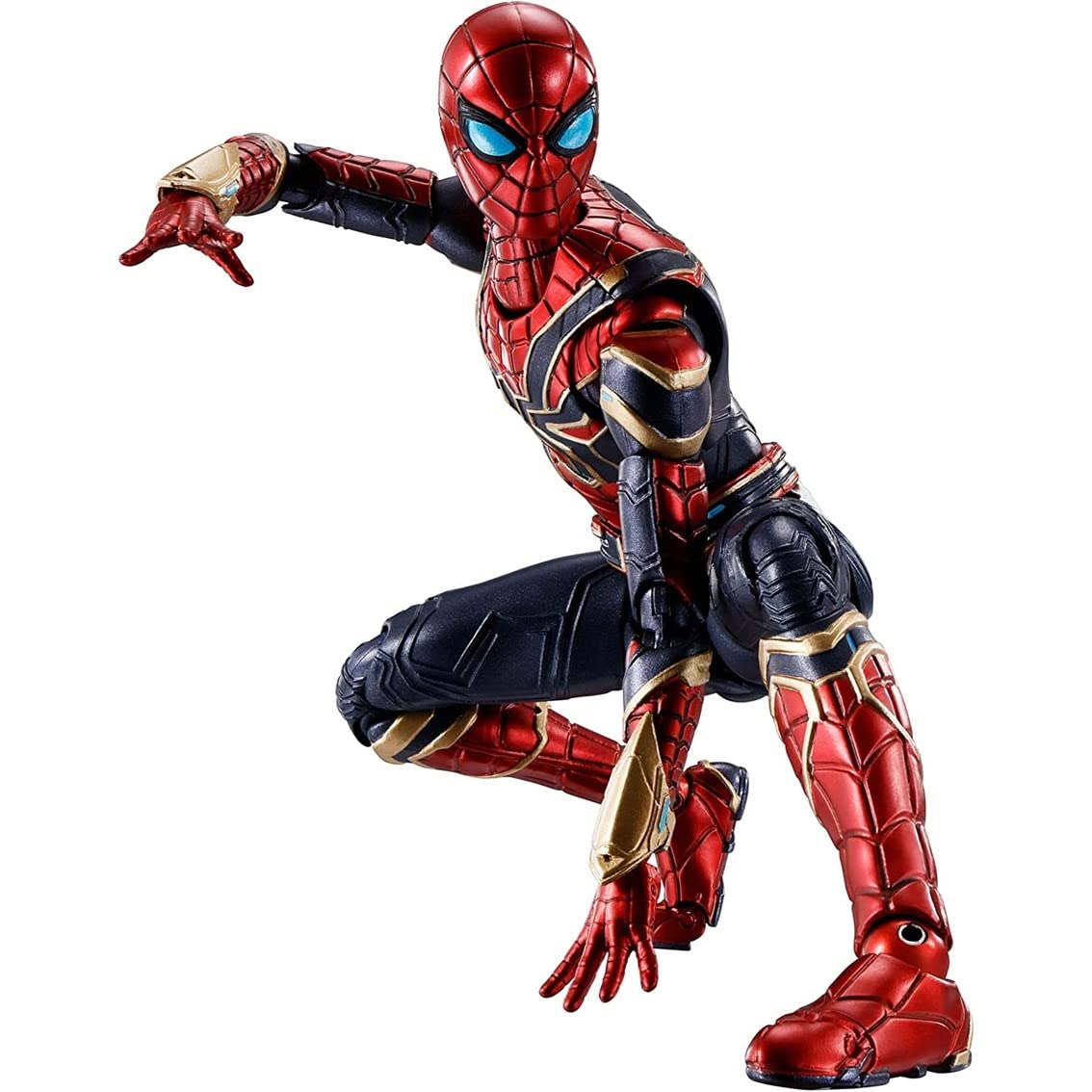 BANDAI SPIRITS (باندای اسپیریتس) SPIDER-MAN NO WAY HOME - آهنی آدم عنکبوتی - تندیس S.H. Figuarts 15 سانتی‌متر (BAS63986) Eisen-spinne