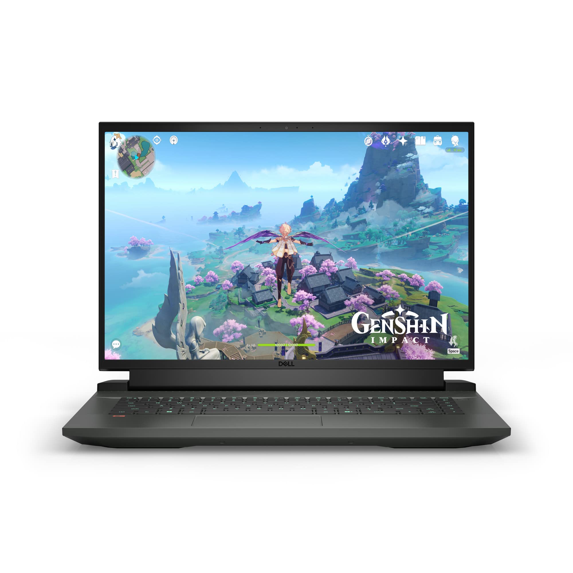 لپ تاپ بازی Dell G16 7620 - نمایشگر 16 اینچی QHD با فرکانس تازه 165Hz، پردازنده Intel Core i9-12900H، حافظه RAM DDR5 32GB، حافظه داخلی 1TB SSD، WiFi 6، گرافیک NVIDIA GeForce RTX3070Ti، خدمات + ویندوز 11 Home - مشکی