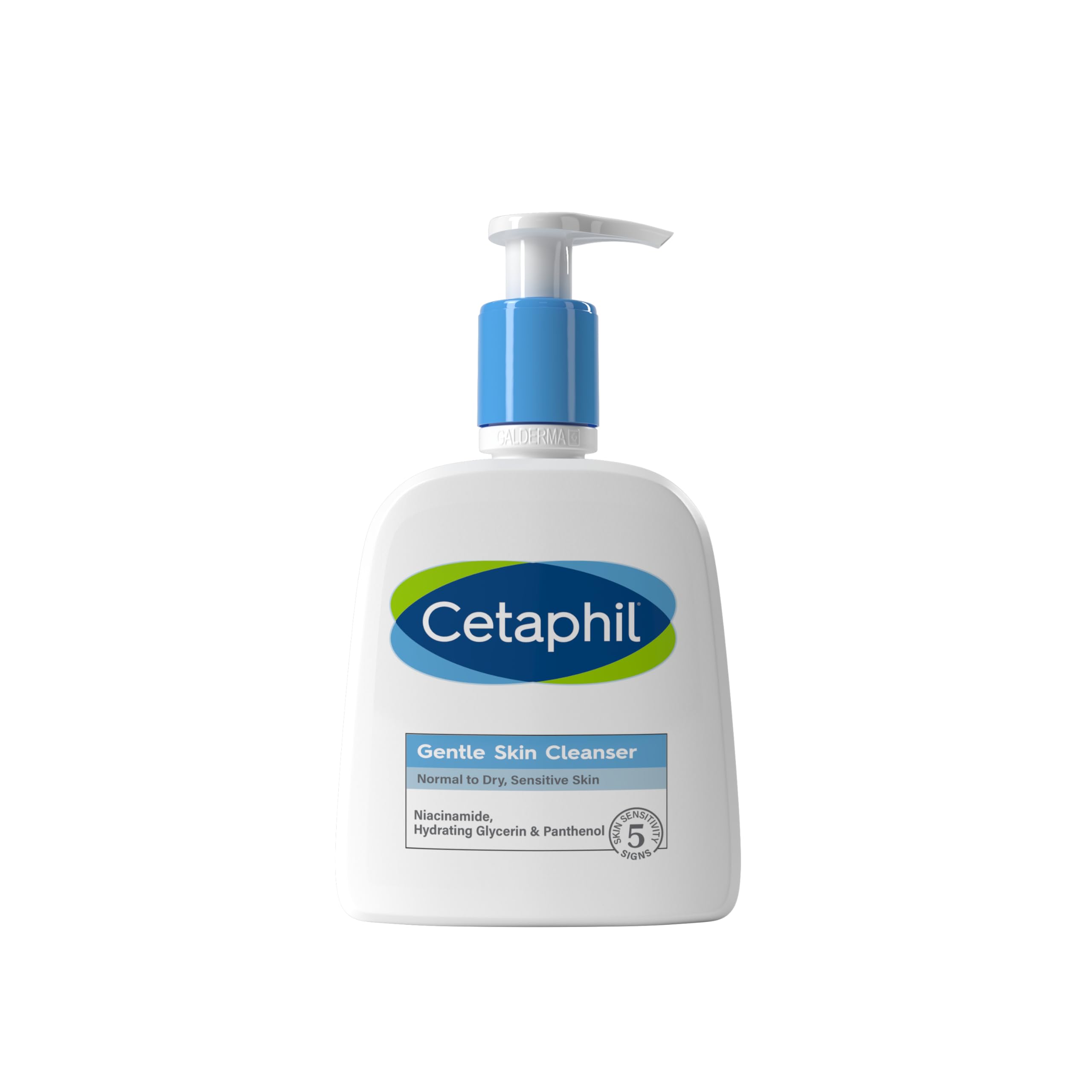 محصول ضدحساسیت و بدون عطر Cetaphil Gentle Skin Cleanser برای شستشوی صورت و بدن با پوست خشک تا معمولی. (236 میلی لیتر)
