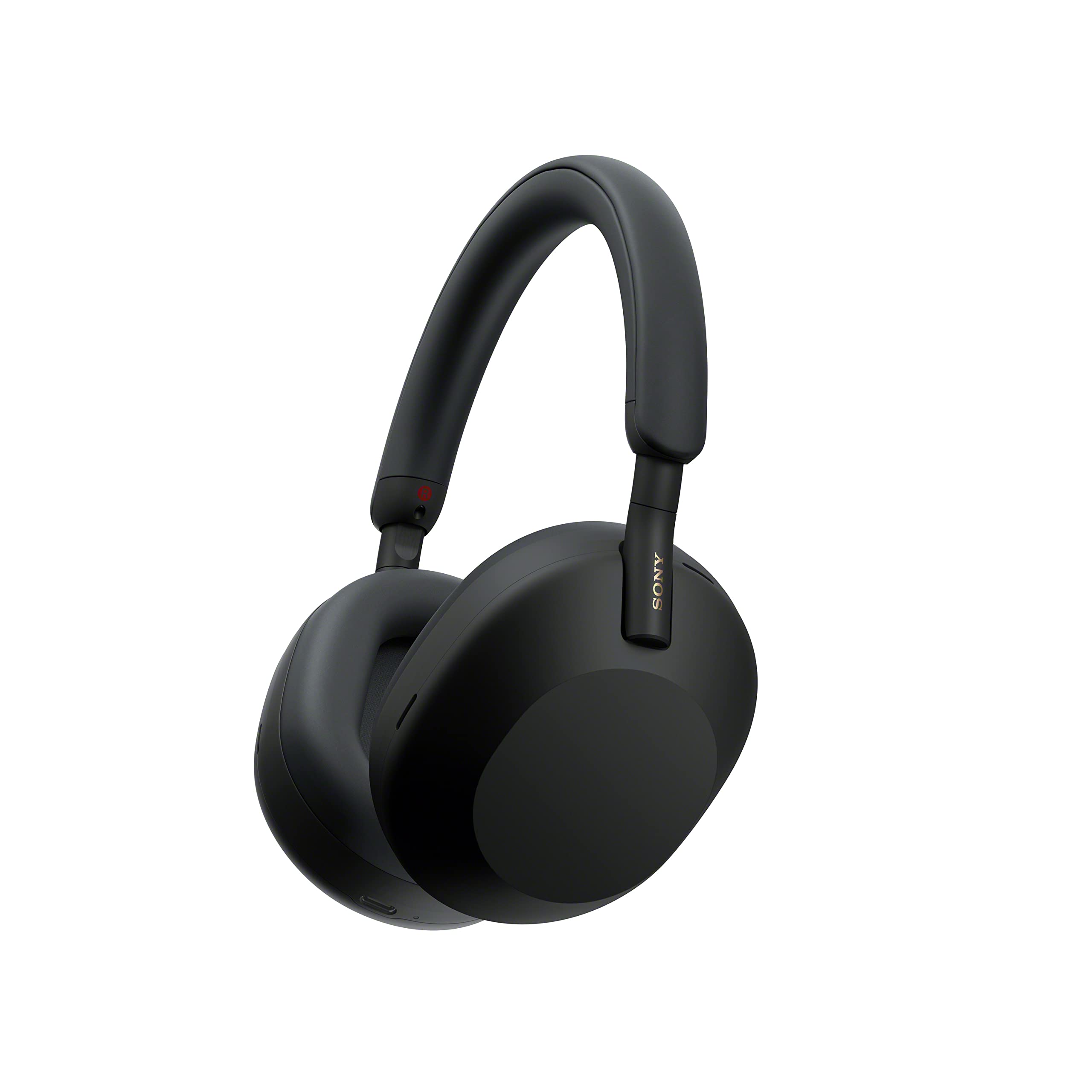 هدفون بی‌سیم دارای لغو نویز صنعتی Sony WH-1000XM5، صدای با کیفیت Hi-Res Audio، بهترین کیفیت تماس تلفنی، عمر باتری ۳۰ ساعته، تشخیص قرارگیری روی سر، کمک‌های صوتی الکسا، قابلیت اتصال چندگانه - رنگ مشکی