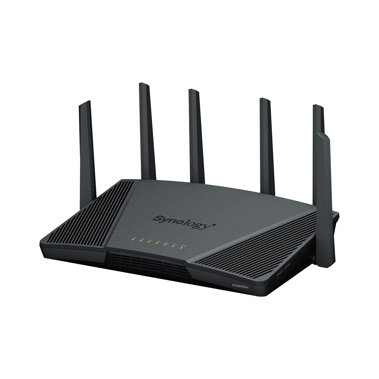 روتر Wi-Fi Synology RT6600ax - سه باند 4x4 160 مگاهرتز، اترنت 2.5 گیگابیت بر ثانیه، تقسیم شبکه VLAN، چندین SSID، کنترل والدین، پیشگیری از تهدیدات، VPN (نسخه آمریکا)