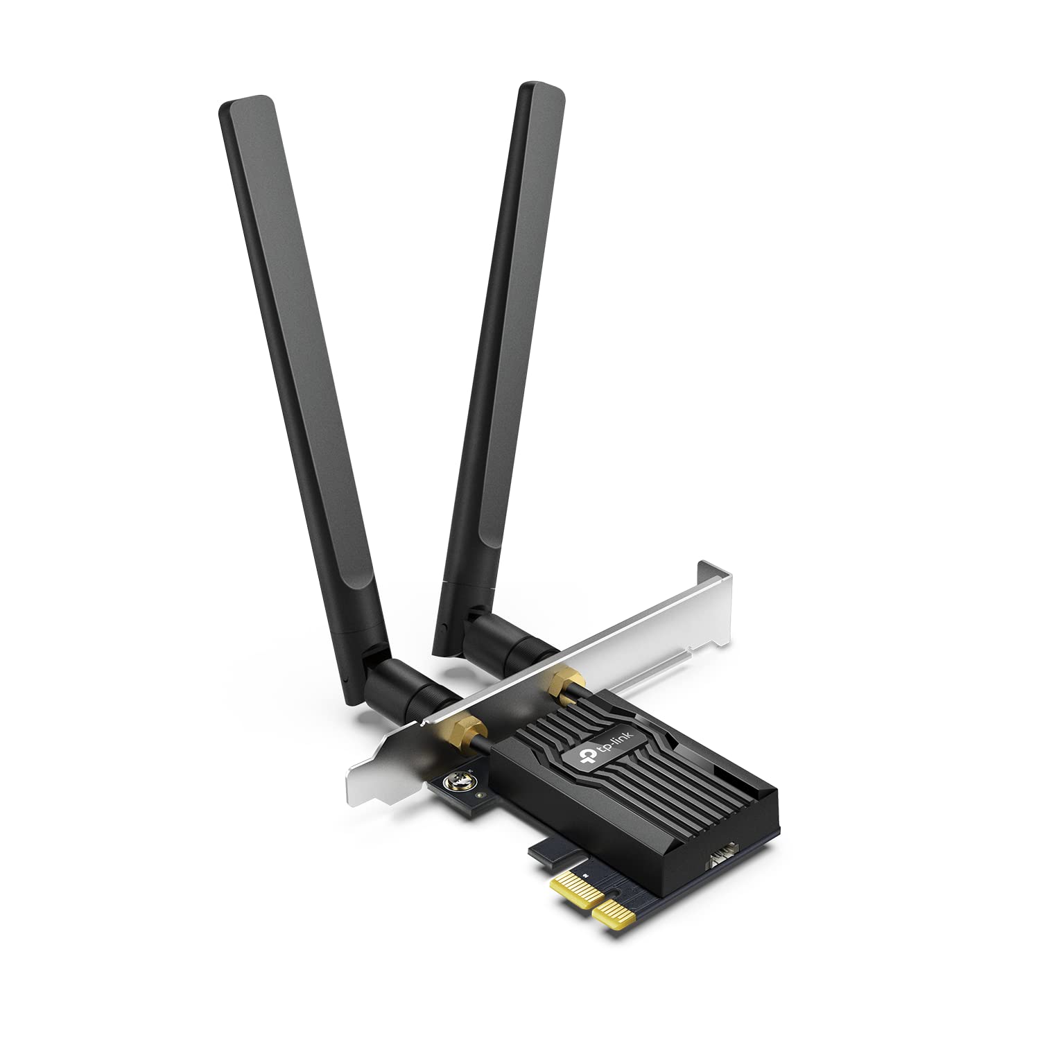 کارت وای فای TP-Link WiFi 6 PCIe برای کامپیوتر دسکتاپ AX3000 (Archer TX55E)، بلوتوث 5.2، WPA3، آداپتور بی‌سیم دو بانده 802.11ax با قابلیت MU-MIMO، تاخیر بسیار پایین، پشتیبانی از ویندوز 11، 10 (64 بیت) - مدل جدید