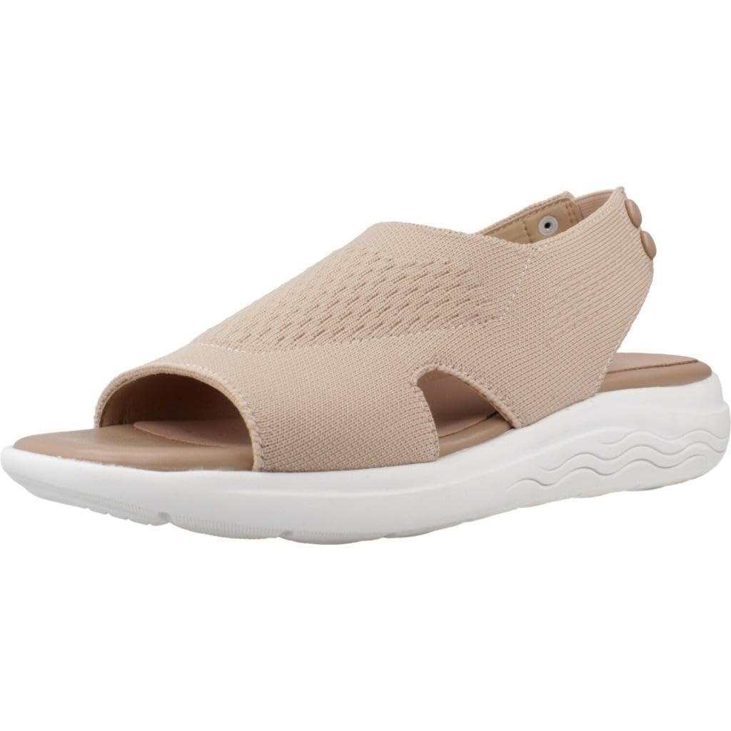 Geox Spherica womens Sneaker 38 EU Nude