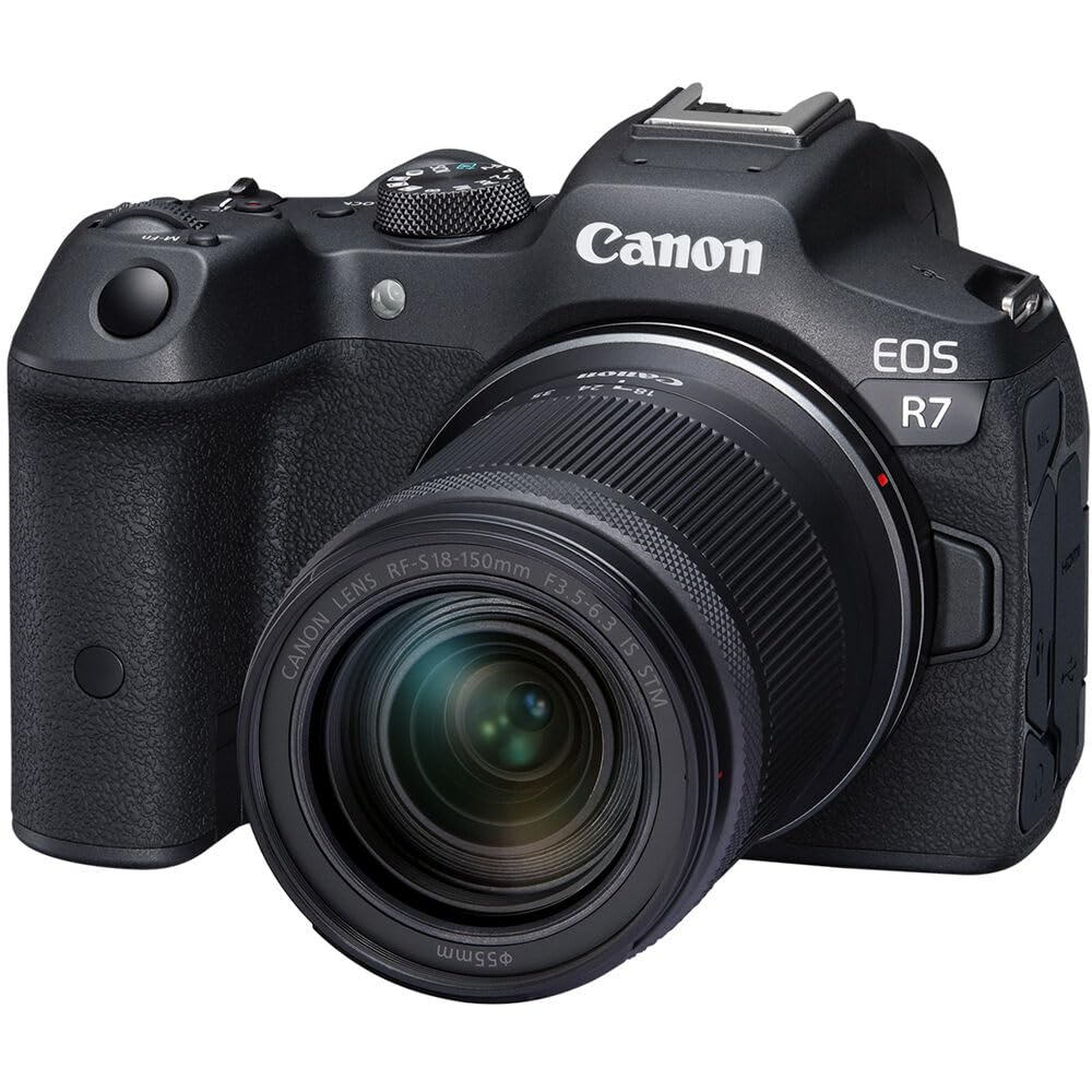 دوربین بدون آینه کانن EOS R7 + لنز RF-S 18-150mm F3.5-6.3 IS STM، نسخه امارات با گارانتی رسمی