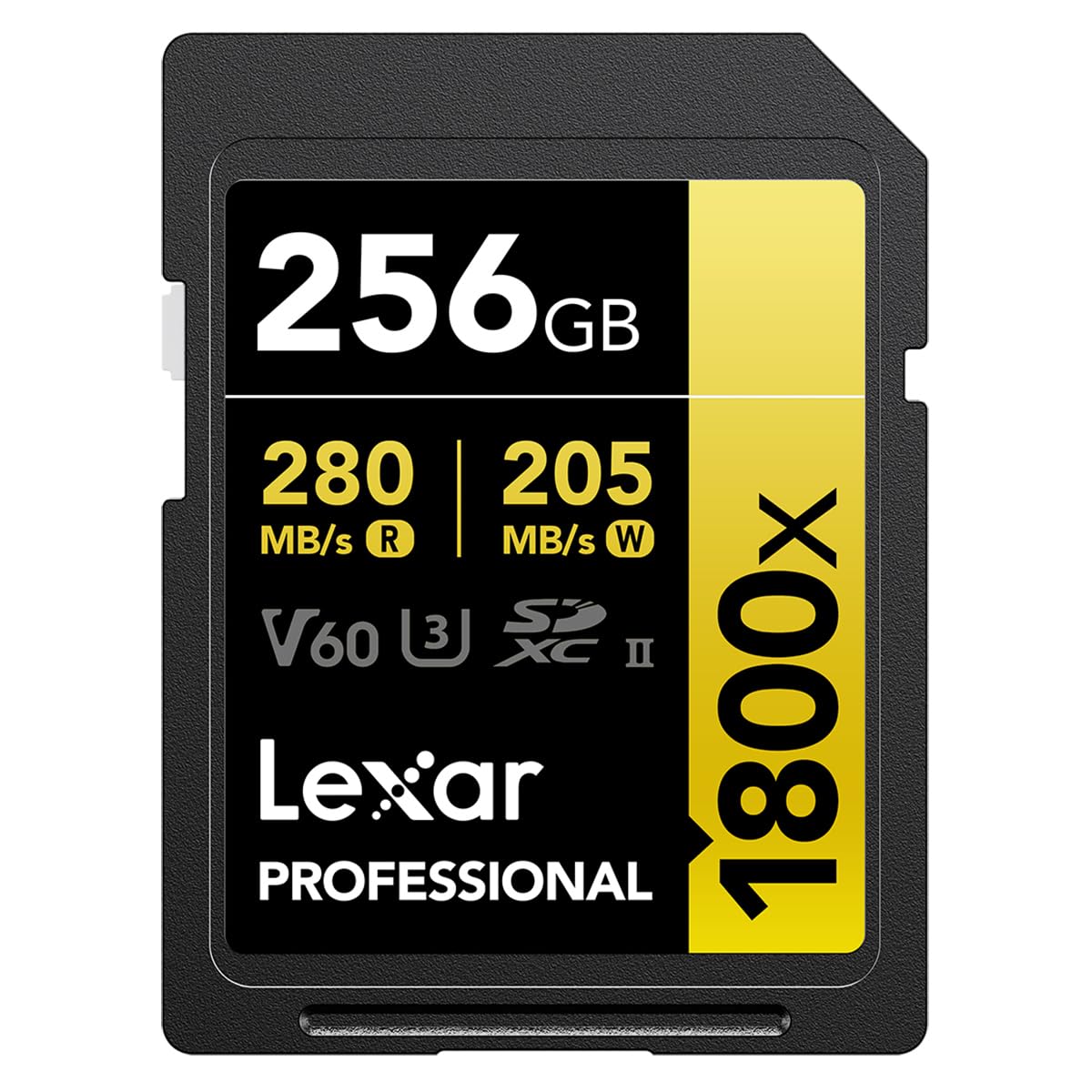 کارت حافظه Lexar Gold Series Professional 1800x 256GB UHS-II U3 SDXC