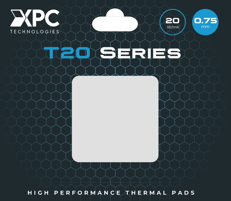 پوشه حرارتی با کارایی بالا XPC Technologies سری T20 با ضخامت ۰.۷۵ میلی‌متر