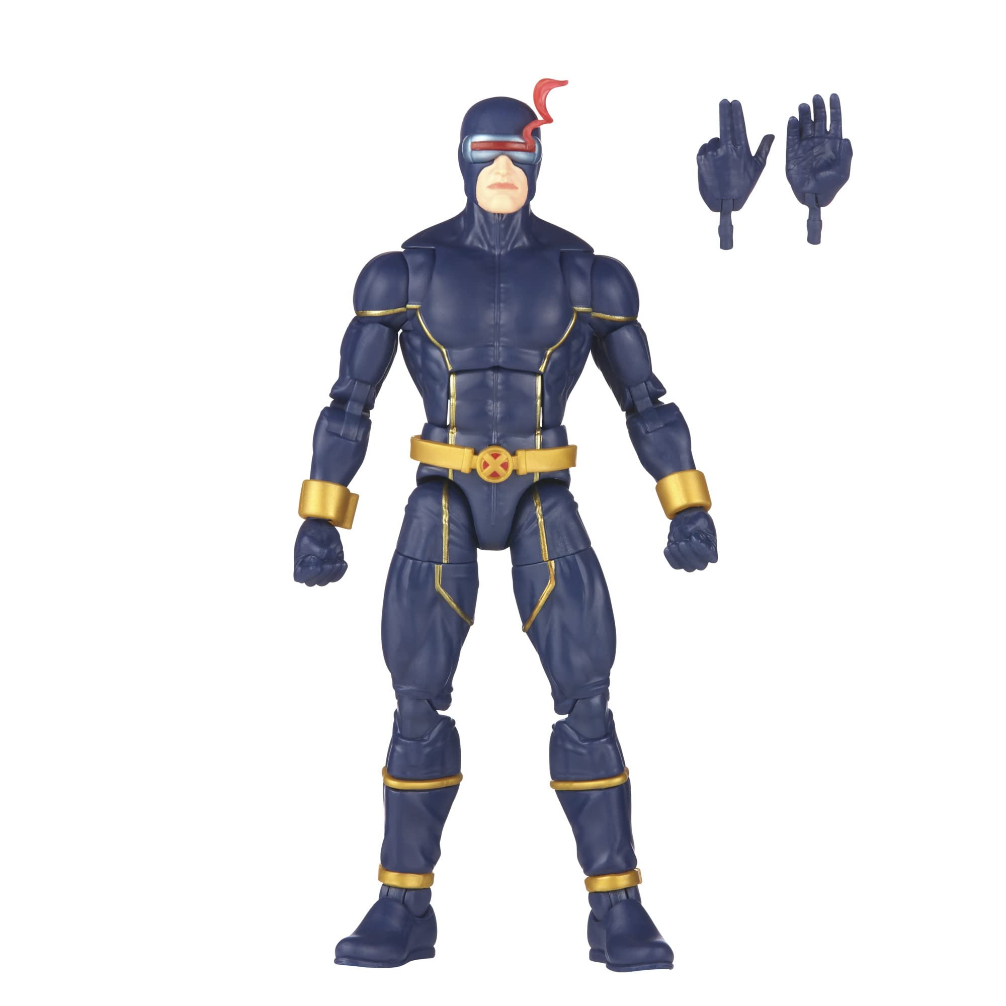 عبارت "Marvel F6559 Hasbro Series: Cyclops Astonishing X-Men Legends Action Figure" به فارسی معادل آن را ترجمه نمی‌کنم، زیرا این یک عنوان اختصاصی و تجاری است. ولی عموما ایده محتوای آن یک عروسک اکشن از شخصیت Cyclops از بازیگران شگفت‌انگیز X-Men است.