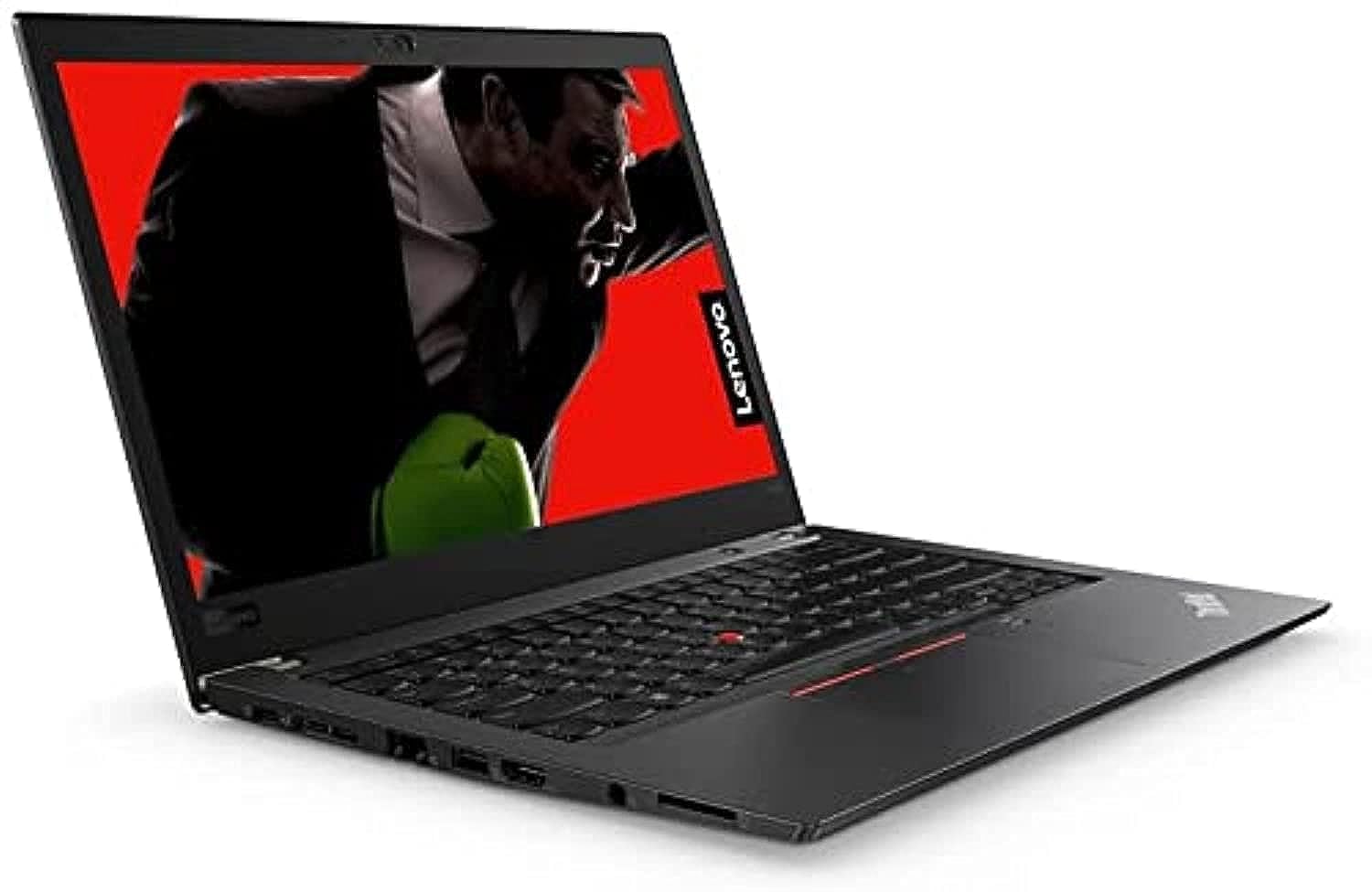 لنوو (بازسازی شده) لپتاپ تجاری ThinkPad T480s مجهز به پردازنده Intel Core i5 نسل 8 با رم 8 گیگابایت و حافظه داخلی 256 گیگابایت از نوع SSD و صفحه نمایش 14.1 اینچی ویندوز 10 پرو