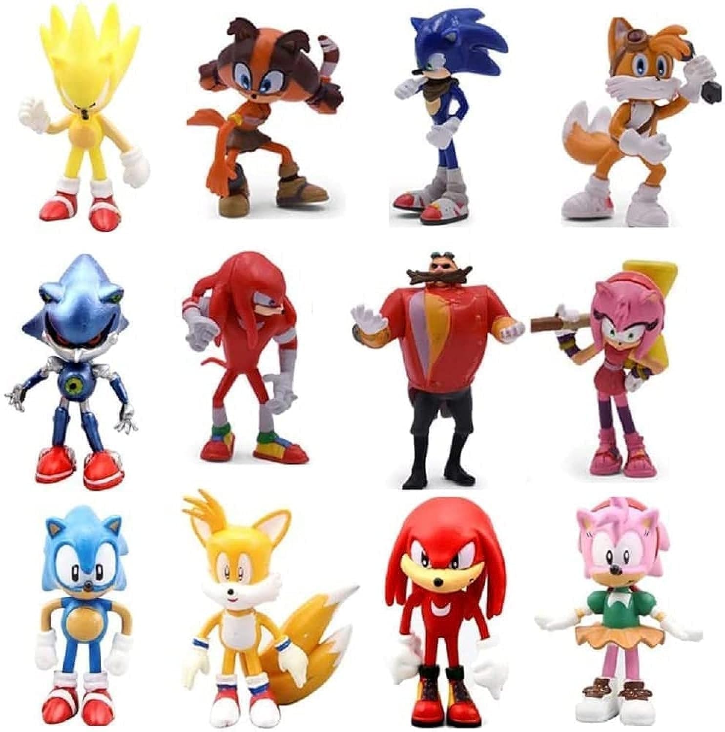 مجموعه انچه‌های فعالیتی Pillarmax Sonic The Hedgehog ، 6/12 قطعه - 2.4 اینچ - بسته 12 قطعه از 12 قطعه