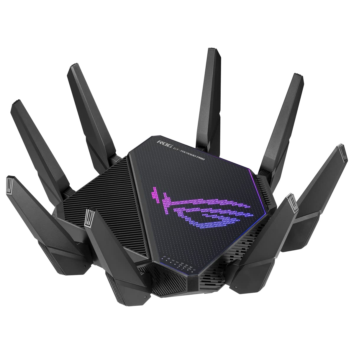 مسیریاب بازی ASUS ROG Rapture GT-AX11000 Pro Tri-Band WiFi 6 قابلیت گیمینگ قابل توسعه ، شتاب سه سطحی بازی ، سازگار با AiMesh - مشکی
