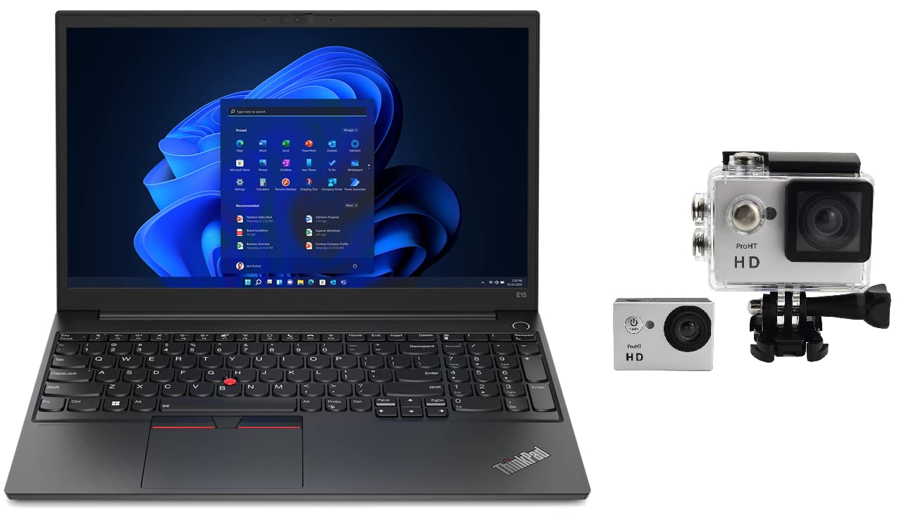 لپ‌تاپ تجاری Lenovo ThinkPad E16 Gen 1 جدیدترین مدل با نمایشگر 16 اینچی FHD و پردازنده Core i7-1355U (نسل سیزدهم)، 32 گیگابایت رم، 1 ترابایت حافظه داخلی SSD، گرافیک NVIDIA 2 گیگابایتی، حسگر اثر انگشت، ویندوز 11 پرو، رنگ مشکی به همراه دوربین اکشن Pro HT رایگان.